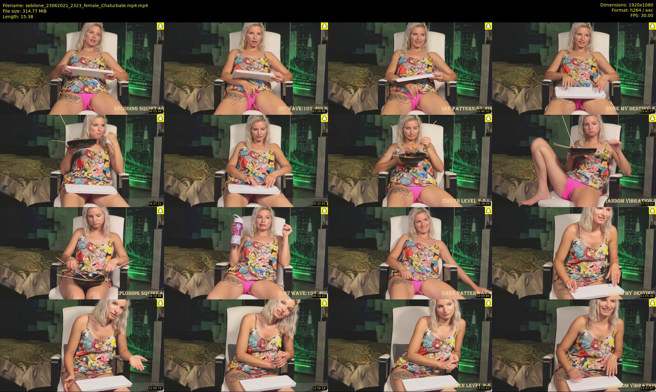 sebilone — 16 minute Chaturbate couple cam show recording, 1080p, Jun 23, 2021