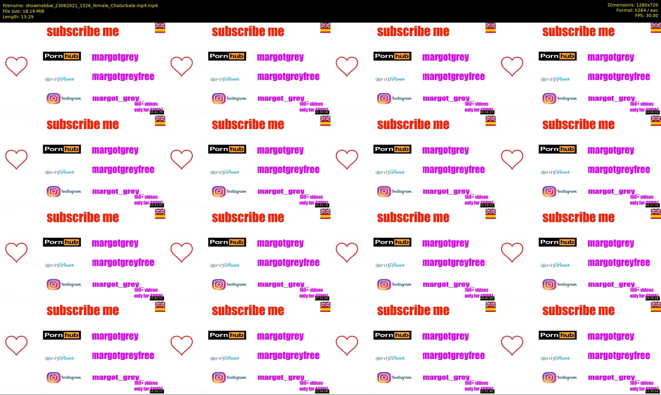 showmebbw — 14 minute Chaturbate female cam show recording, 720p, Jun 23, 2021