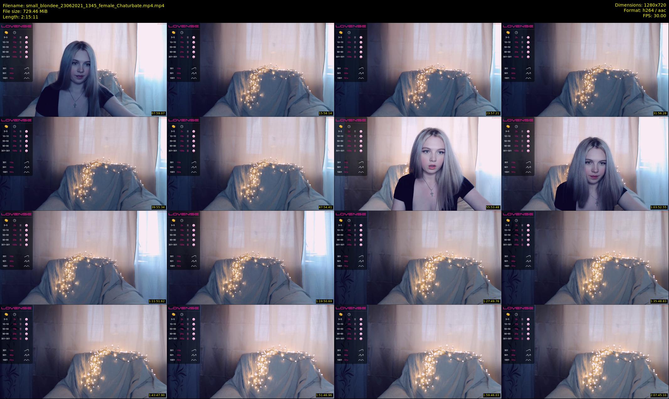 small_blondee — 136 minute Chaturbate female cam show recording, 720p, Jun 23, 2021