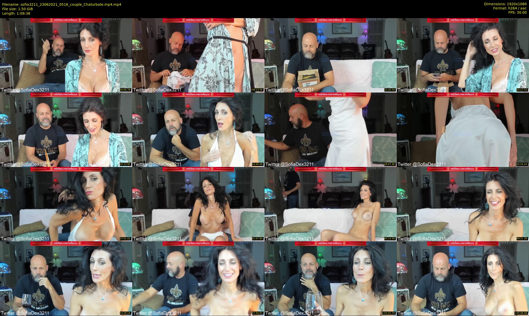 sofia3211 — 70 minute Chaturbate couple cam show recording, 1080p, Jun 23, 2021