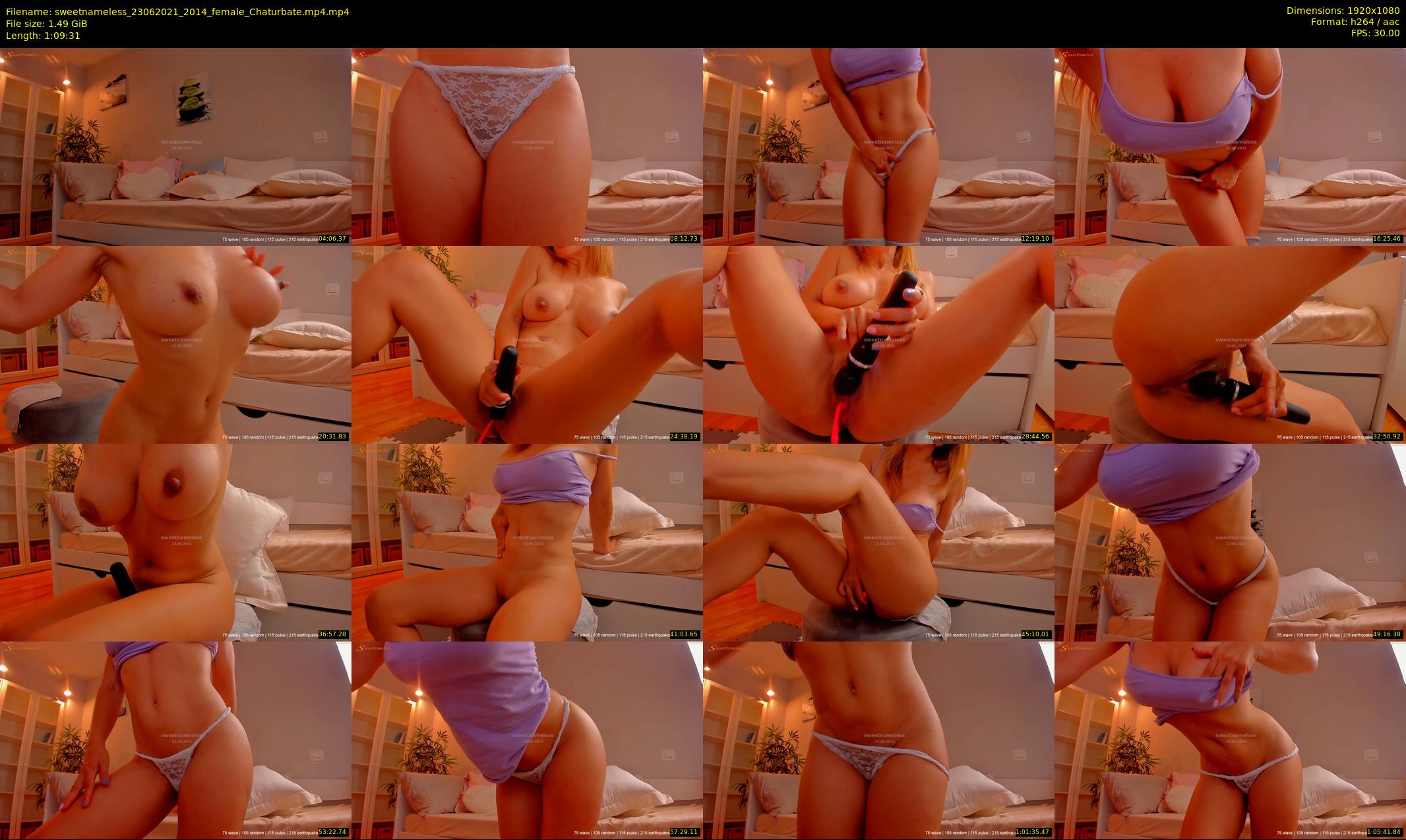sweetnameless — 70 minute Chaturbate couple cam show recording, 1080p, Jun 23, 2021