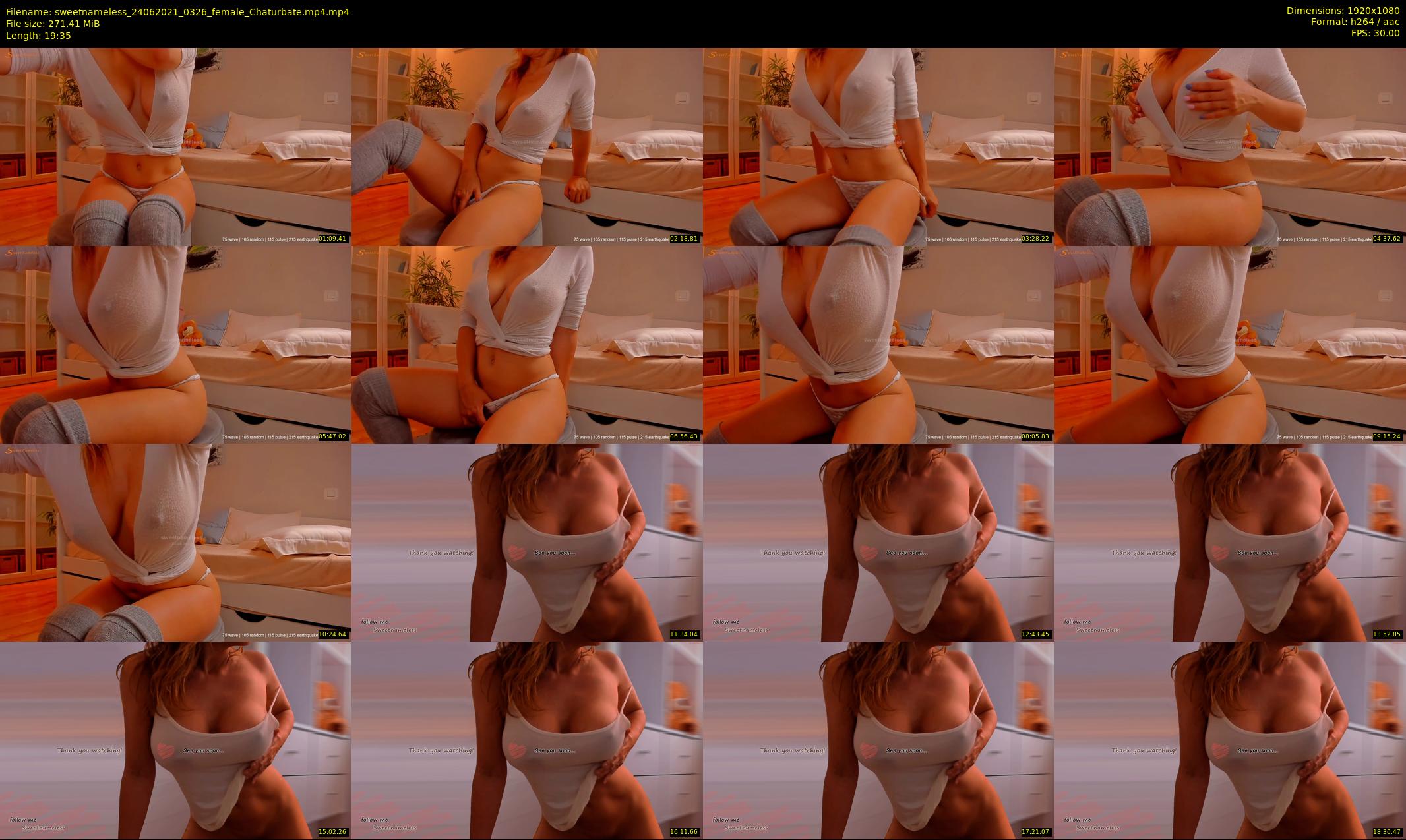 sweetnameless — 20 minute Chaturbate couple cam show recording, 1080p, Jun 24, 2021