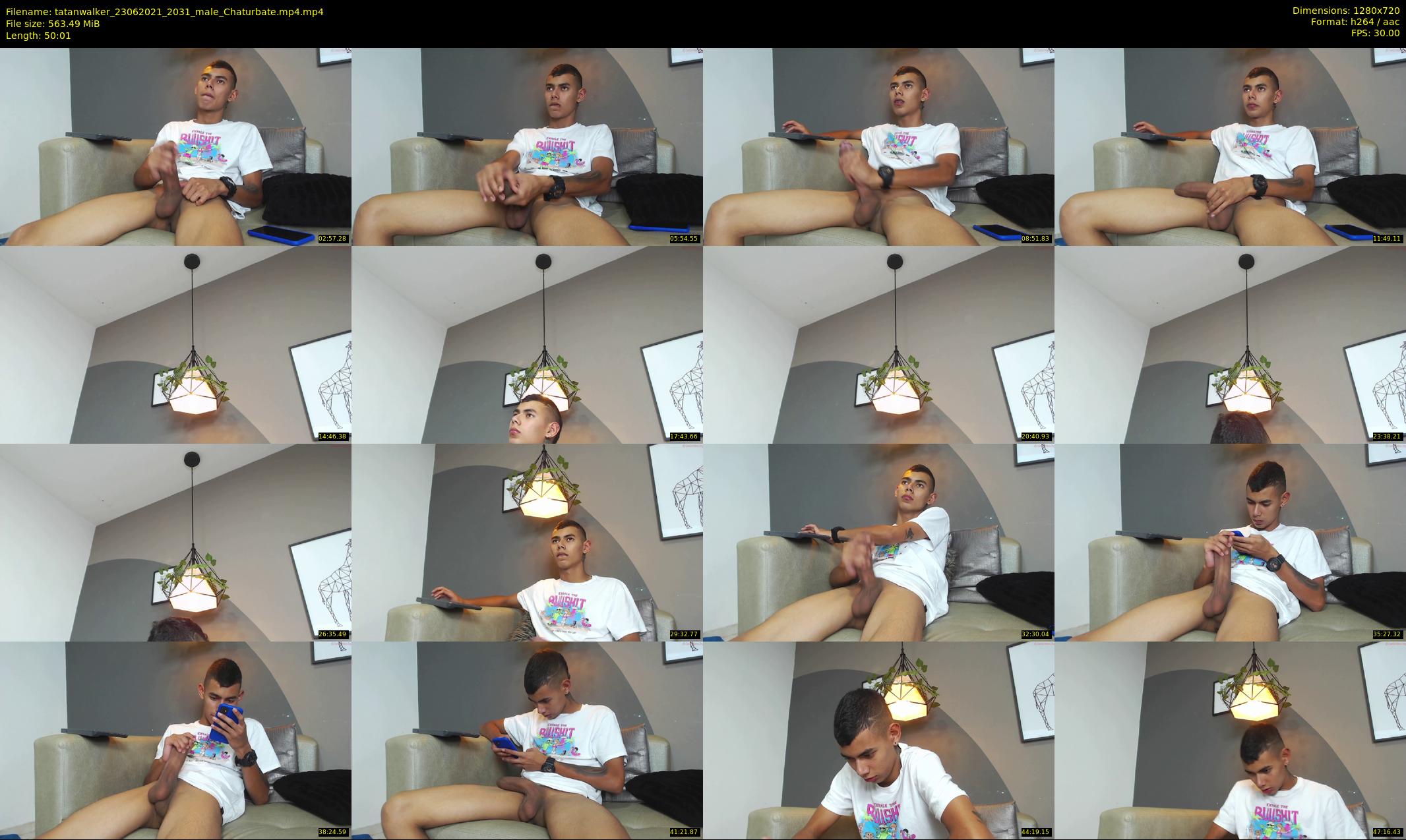 tatanwalker — 51 minute Chaturbate male cam show recording, 720p, Jun 23, 2021