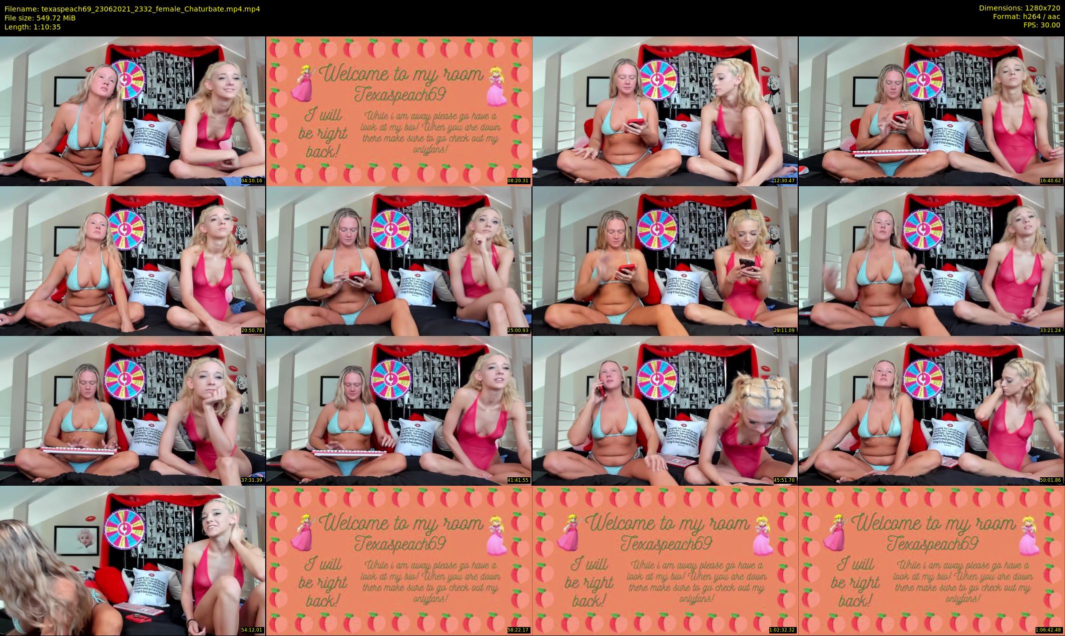 texaspeach69 — 71 minute Chaturbate female cam show recording, 720p, Jun 23, 2021
