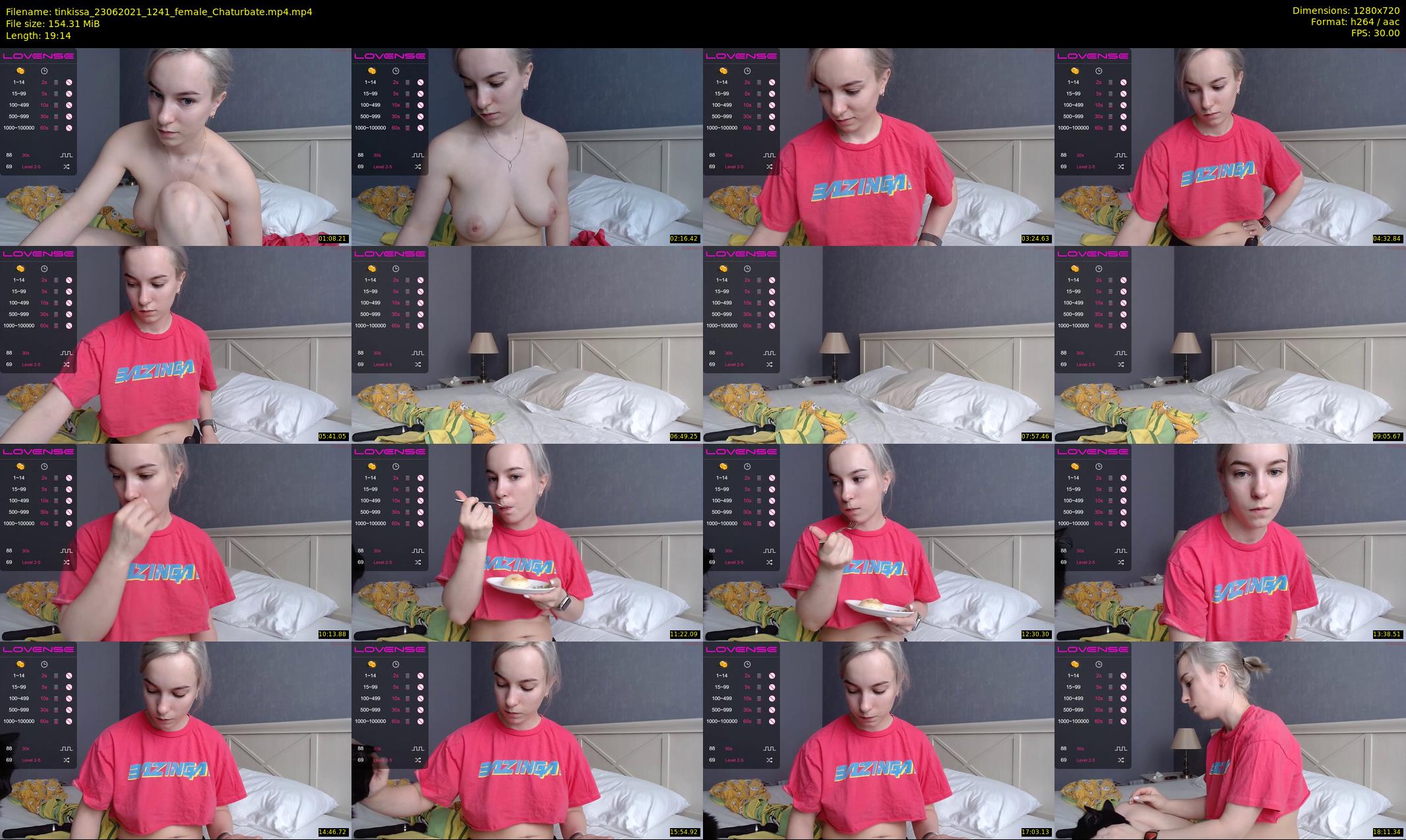 tinkissa — 20 minute Chaturbate couple cam show recording, 720p, Jun 23, 2021