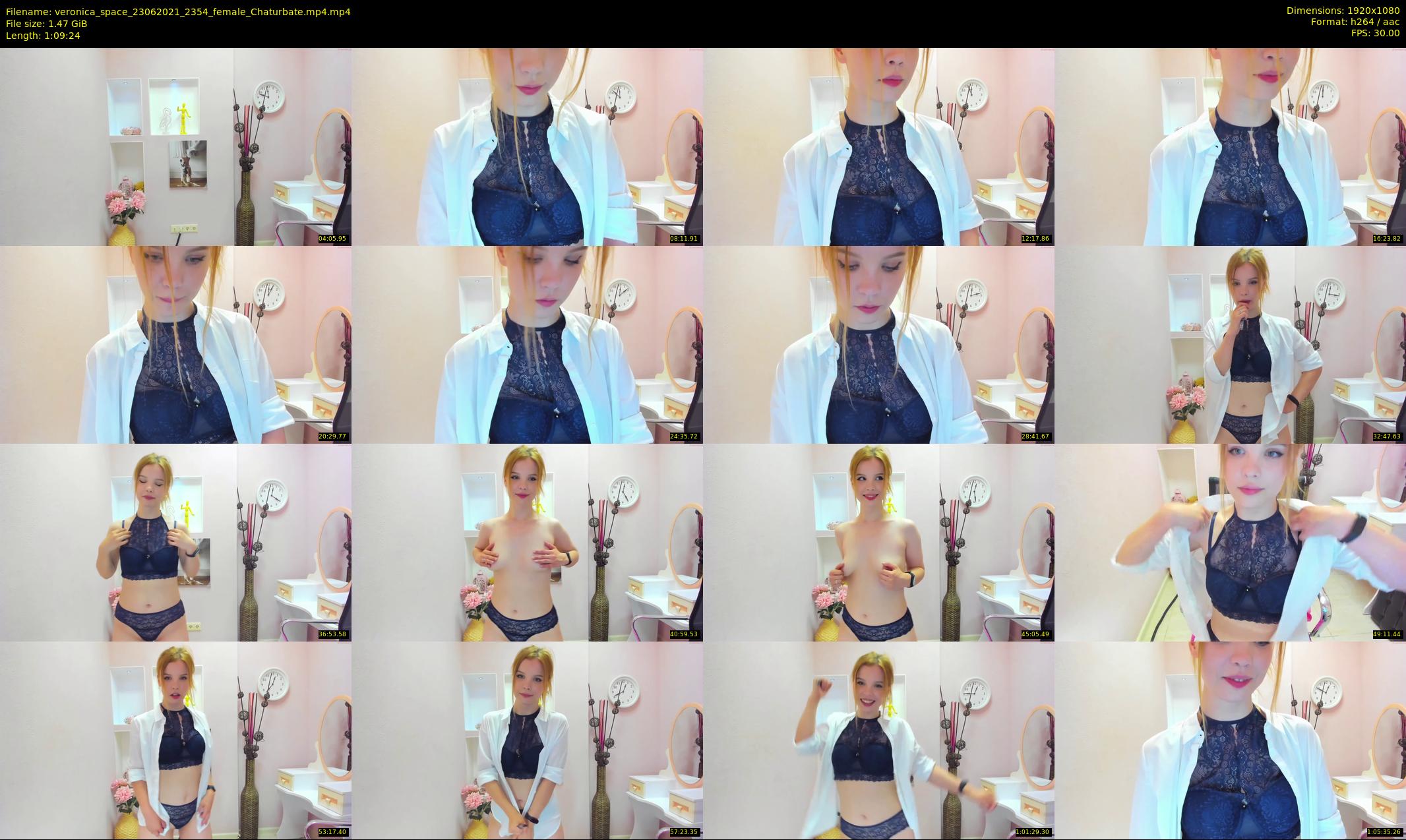 veronica_space — 70 minute Chaturbate female cam show recording, 1080p, Jun 23, 2021