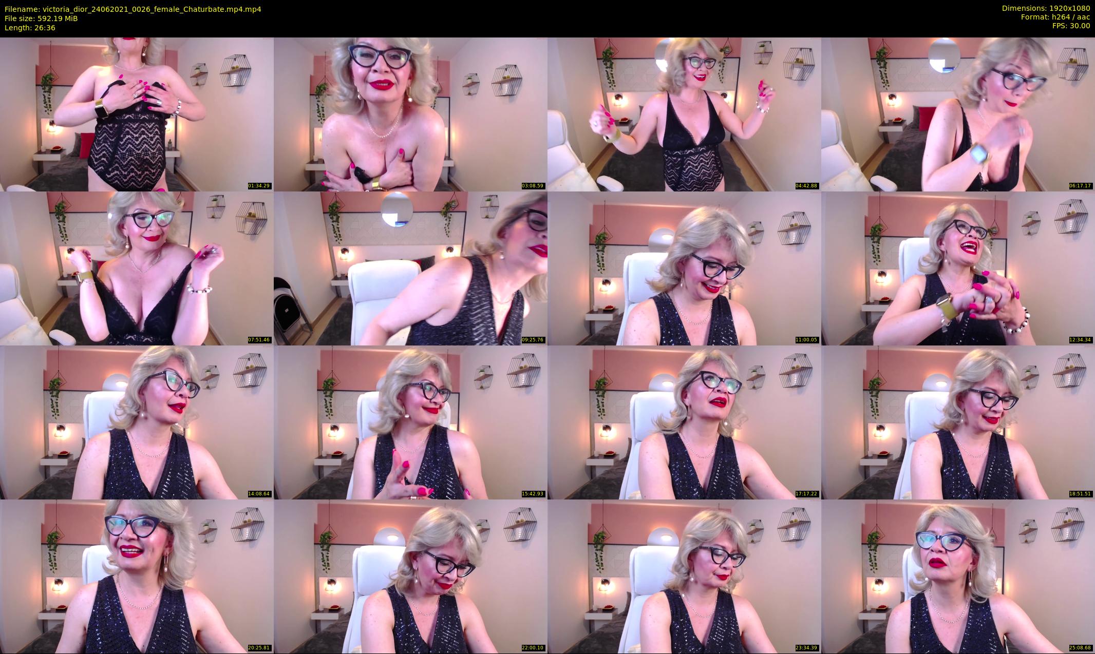 victoria_dior — 27 minute Chaturbate female cam show recording, 1080p, Jun 24, 2021