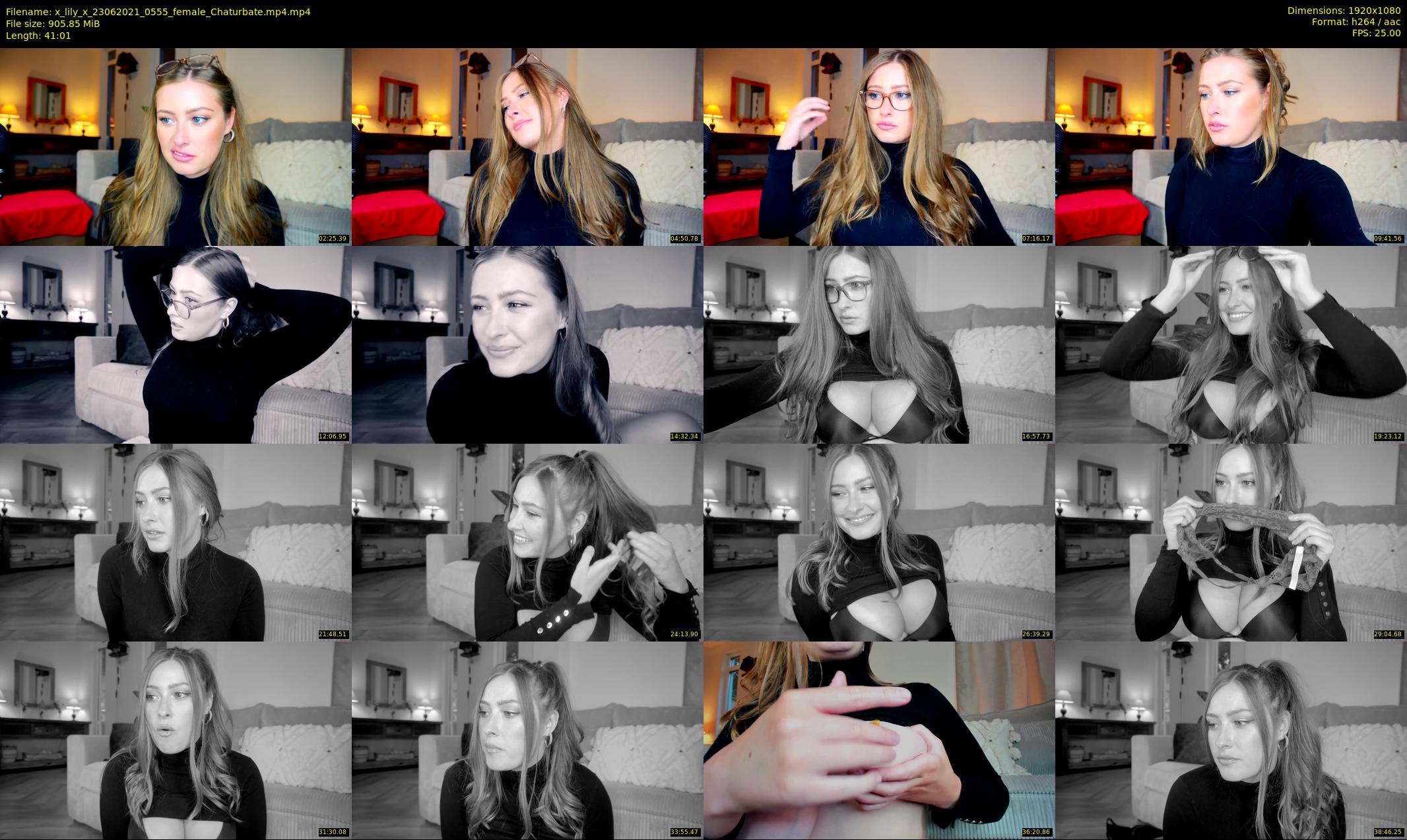 x_lily_x — 42 minute Chaturbate female cam show recording, 1080p, Jun 23, 2021