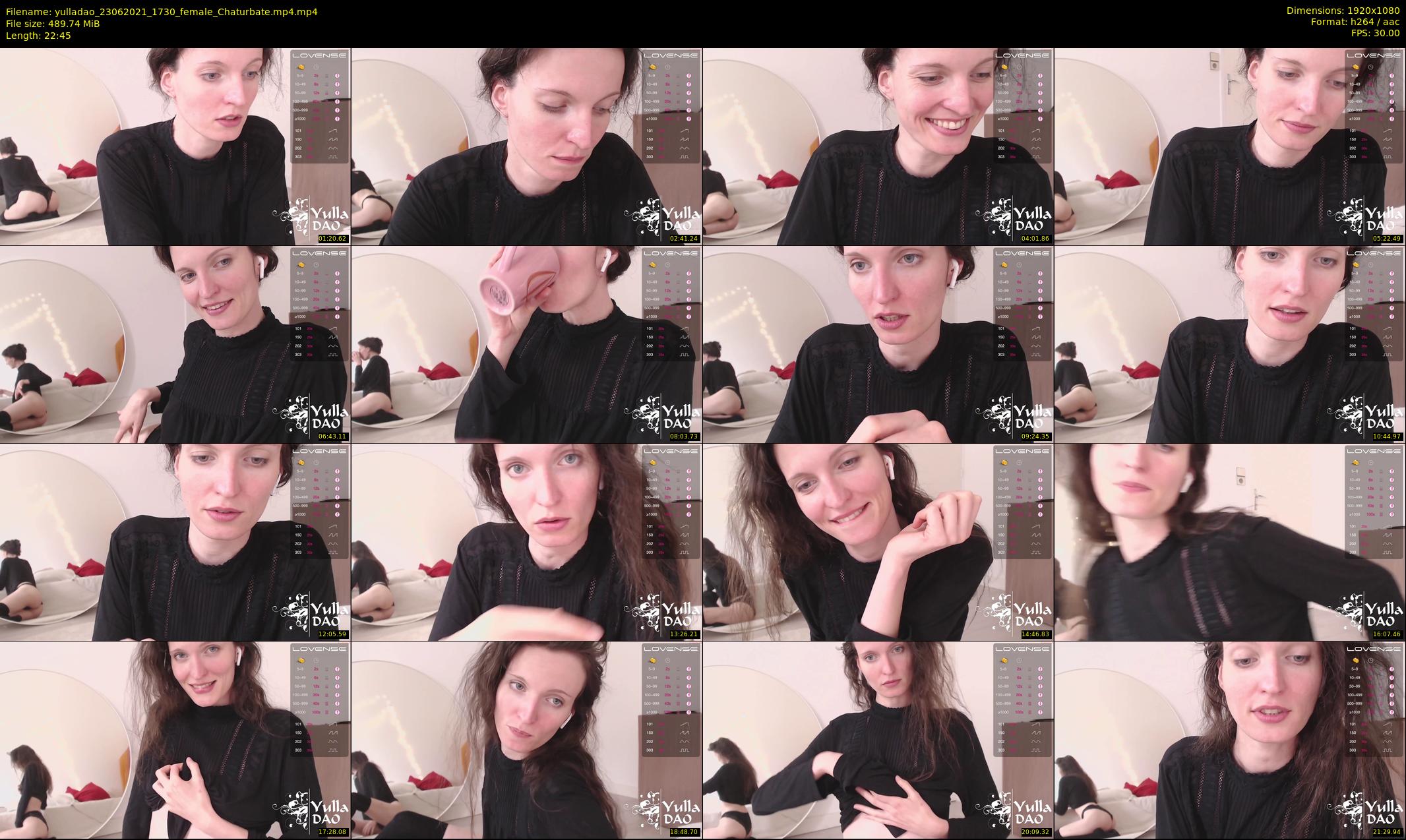 yulladao — 23 minute Chaturbate female cam show recording, 1080p, Jun 23, 2021