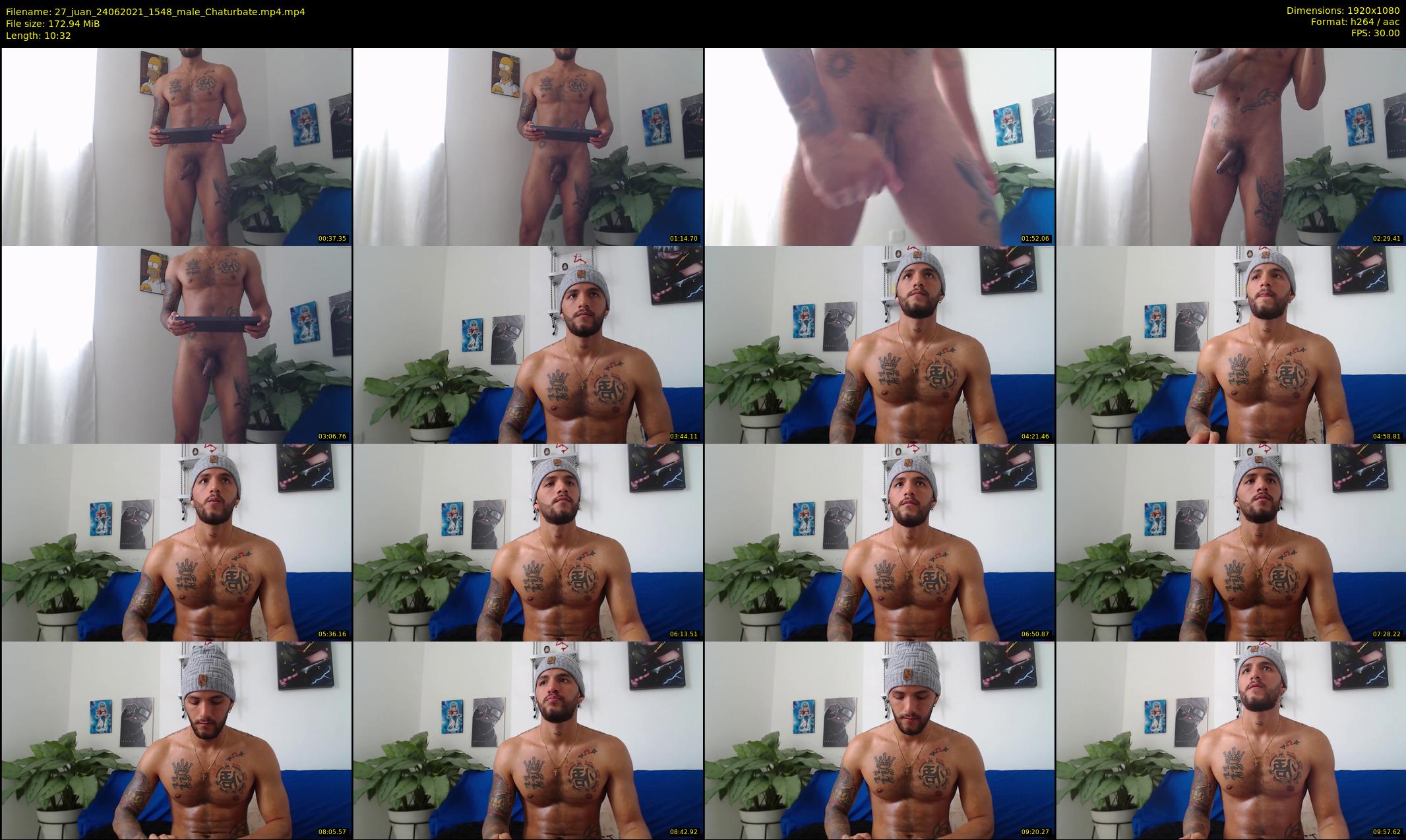 27_juan — 11 minute Chaturbate male cam show recording, 1080p, Jun 24, 2021
