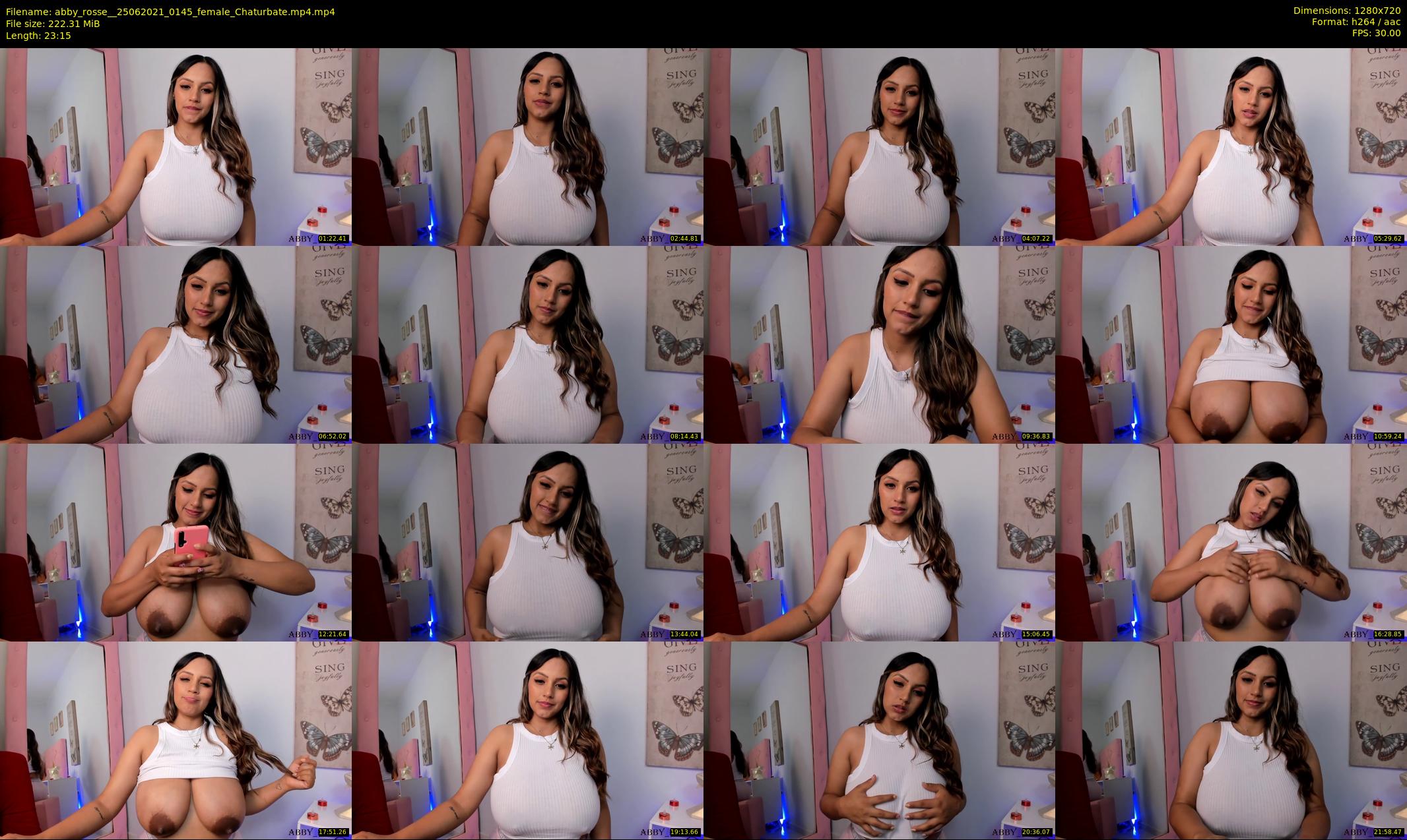 abby_rosse_ — 24 minute Chaturbate female cam show recording, 720p, Jun 25, 2021