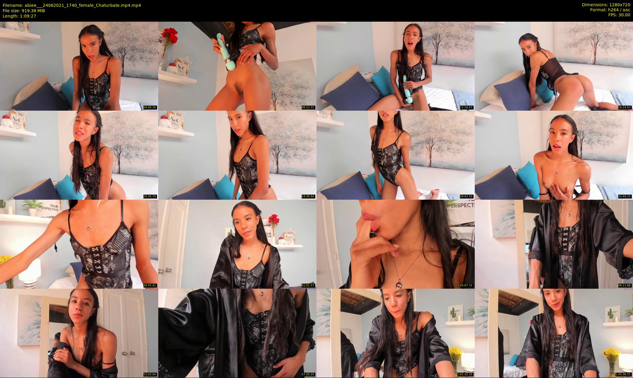 abiee__ — 70 minute Chaturbate female cam show recording, 720p, Jun 24, 2021
