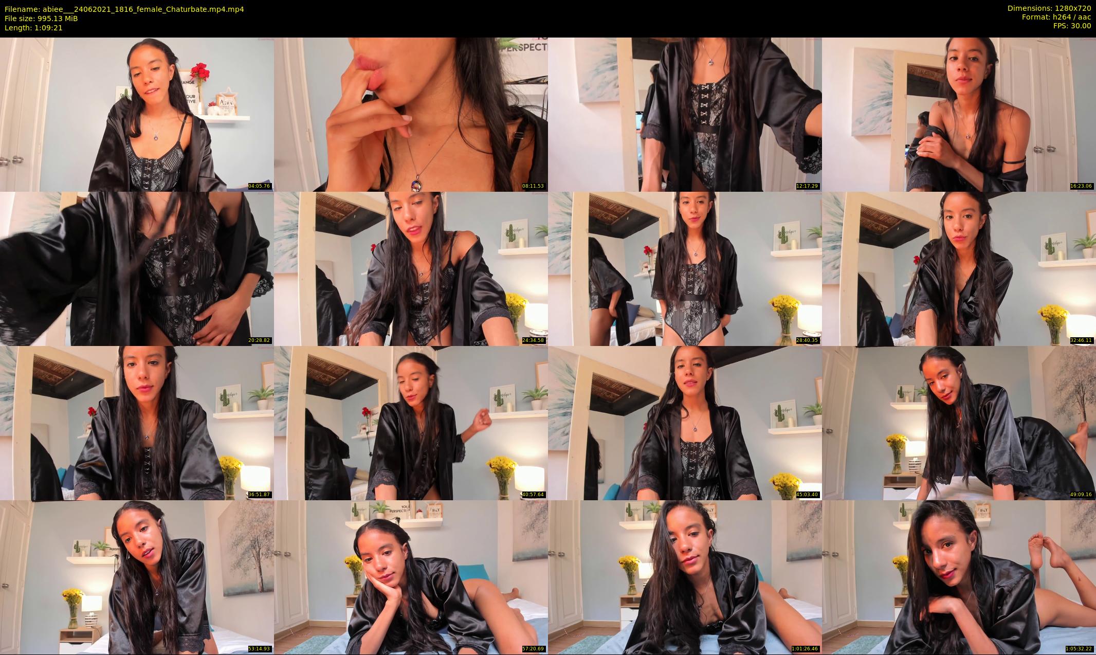 abiee__ — 70 minute Chaturbate female cam show recording, 720p, Jun 24, 2021