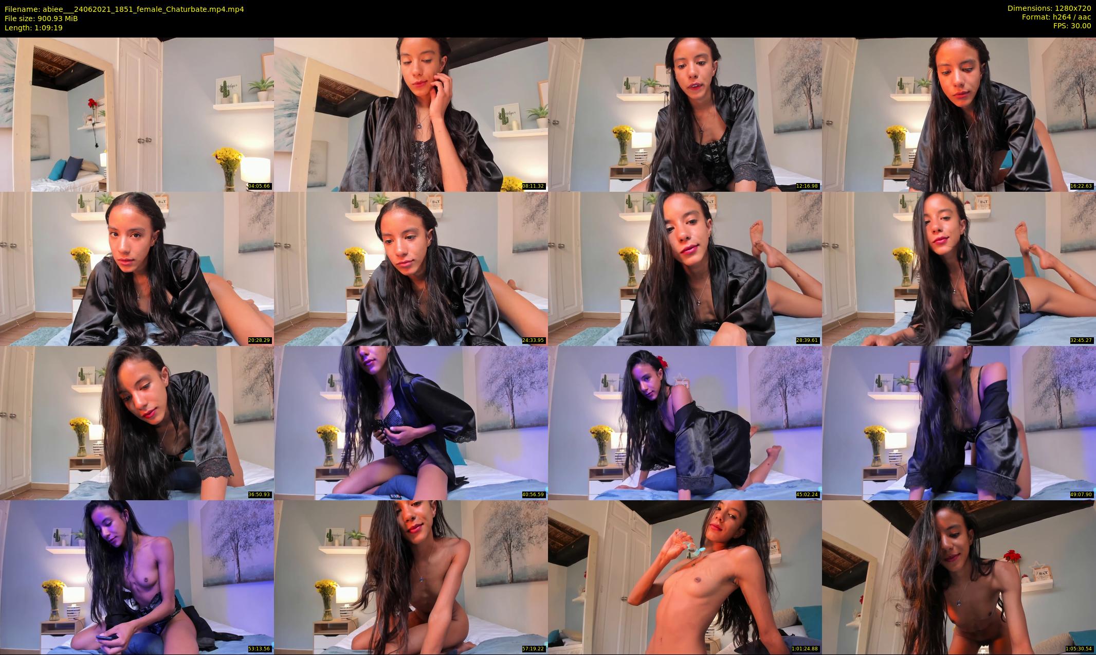 abiee__ — 70 minute Chaturbate female cam show recording, 720p, Jun 24, 2021