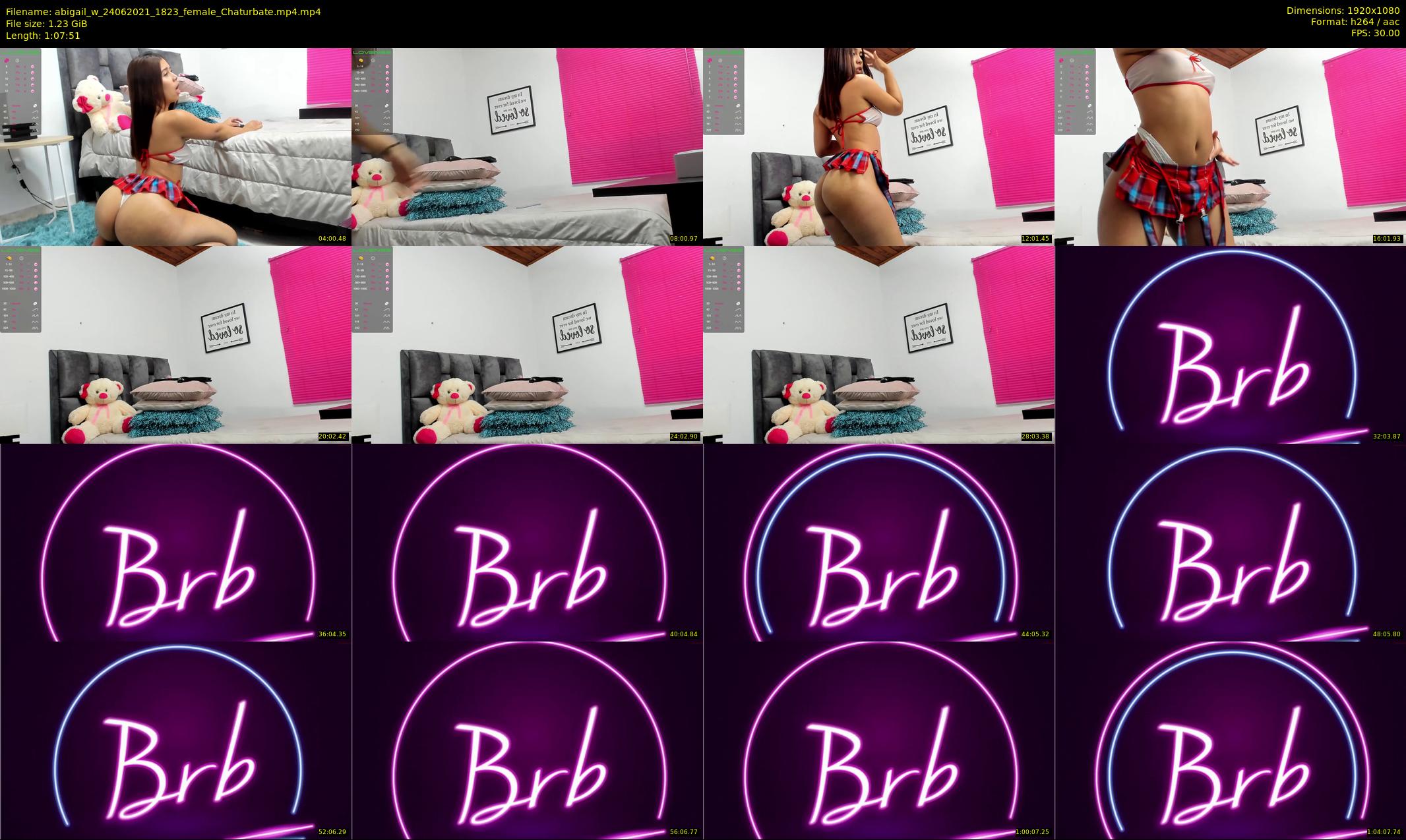 abigail_w — 68 minute Chaturbate female cam show recording, 1080p, Jun 24, 2021