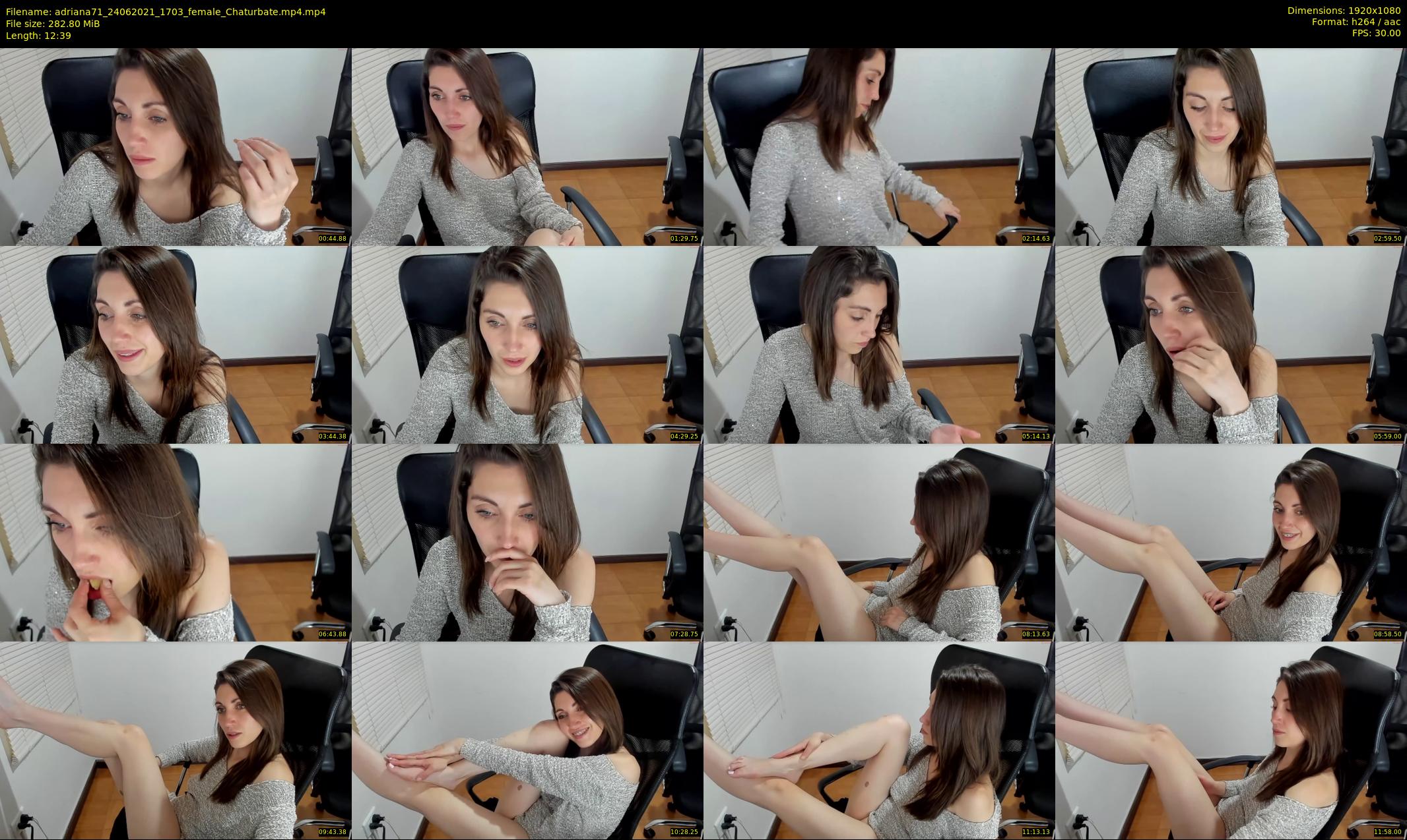 adriana71 — 13 minute Chaturbate couple cam show recording, 1080p, Jun 24, 2021