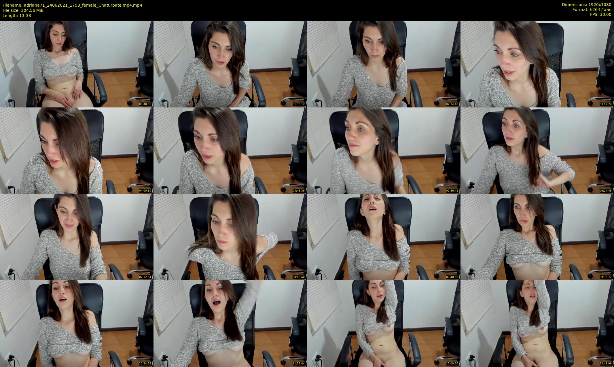 adriana71 — 14 minute Chaturbate couple cam show recording, 1080p, Jun 24, 2021