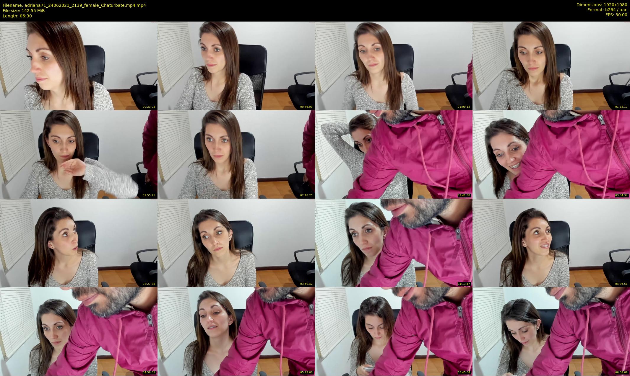 adriana71 — 7 minute Chaturbate couple cam show recording, 1080p, Jun 24, 2021