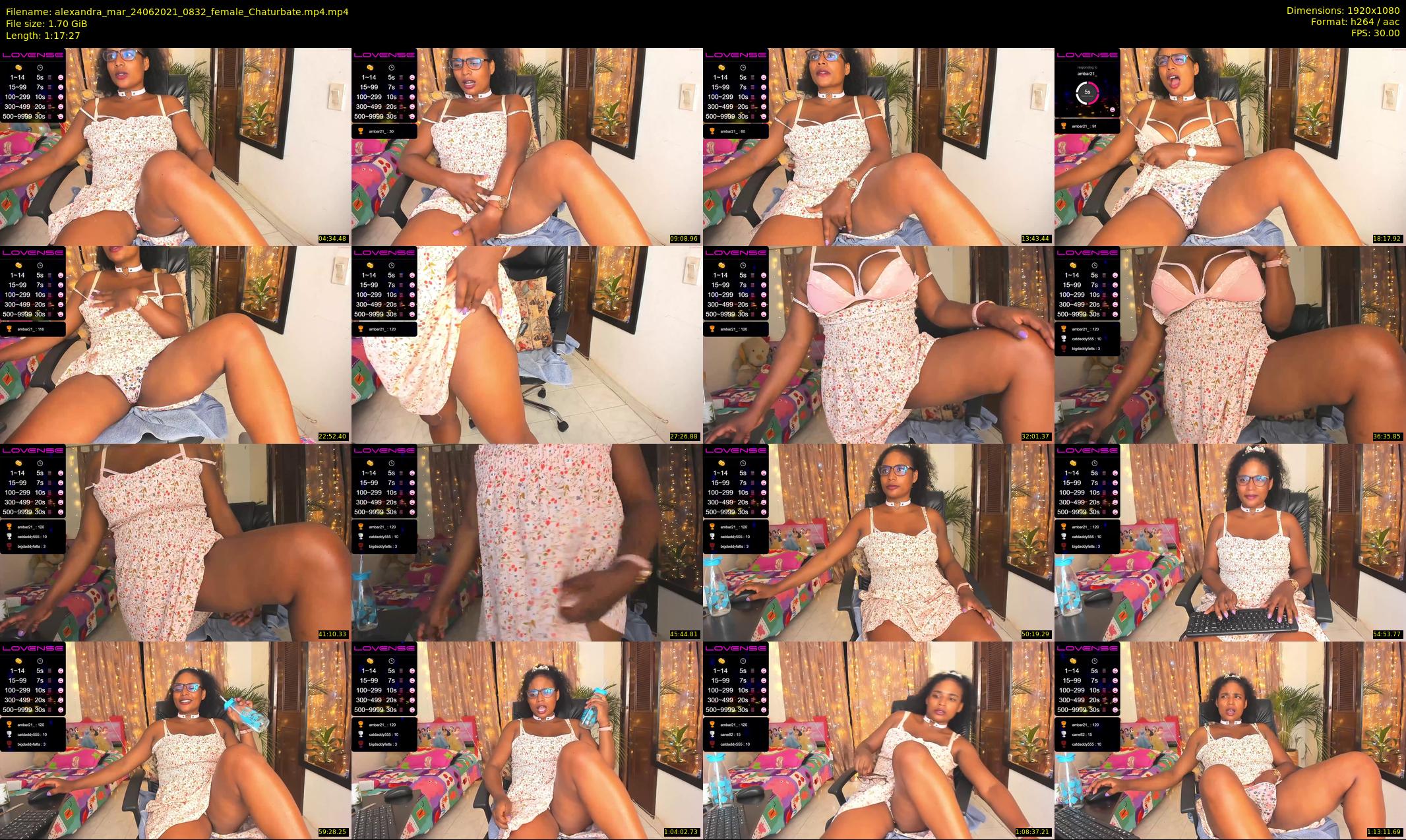 alexandra_mar — 78 minute Chaturbate female cam show recording, 1080p, Jun 24, 2021