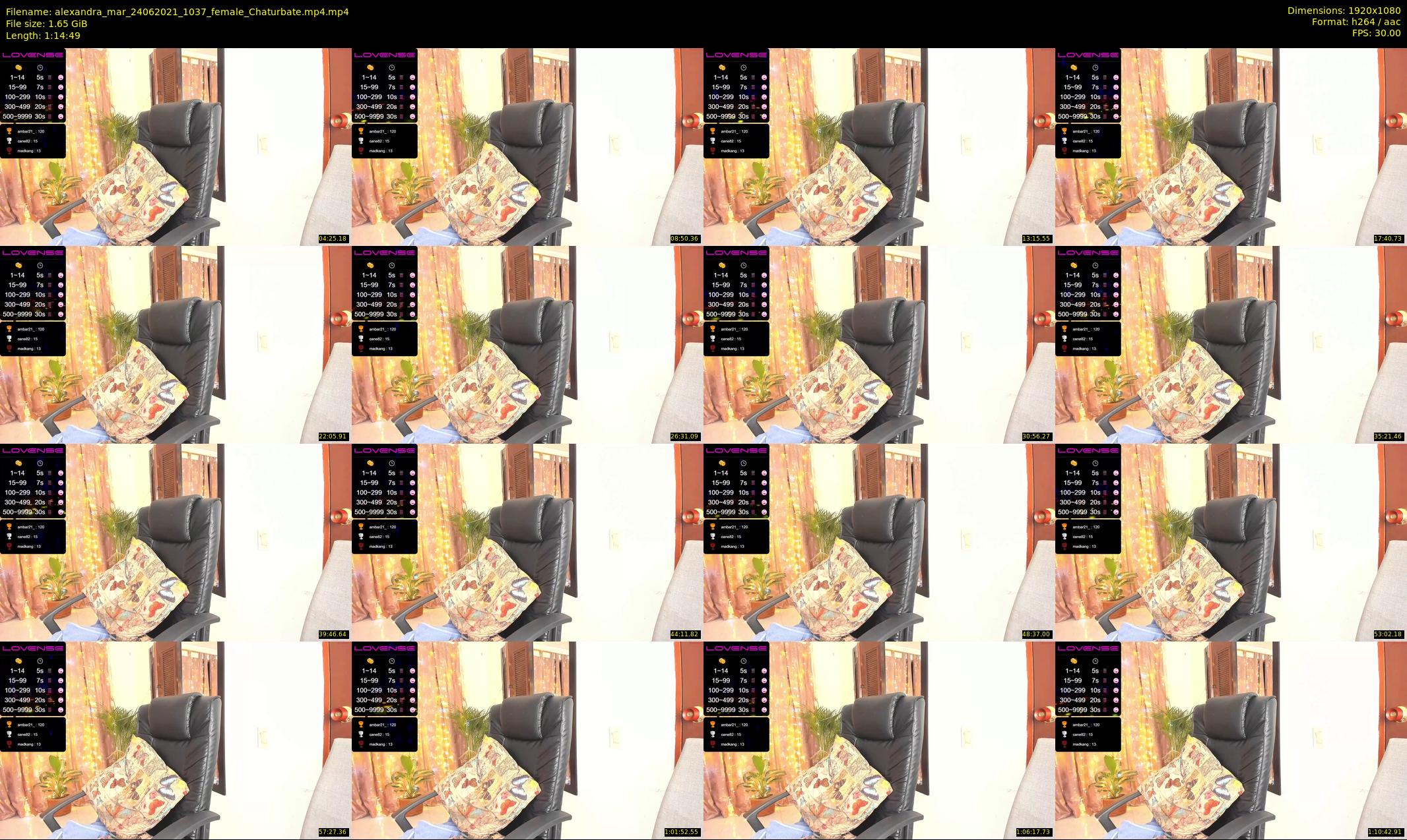 alexandra_mar — 75 minute Chaturbate female cam show recording, 1080p, Jun 24, 2021