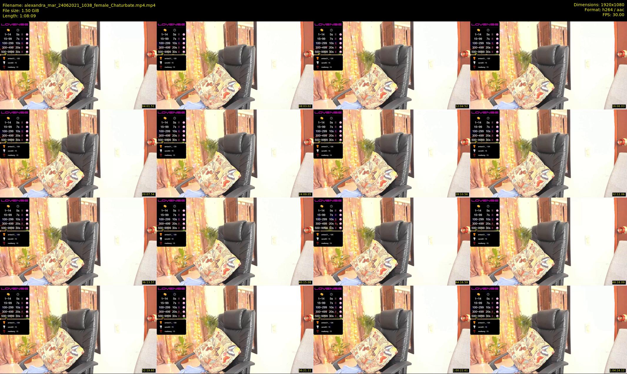 alexandra_mar — 69 minute Chaturbate female cam show recording, 1080p, Jun 24, 2021