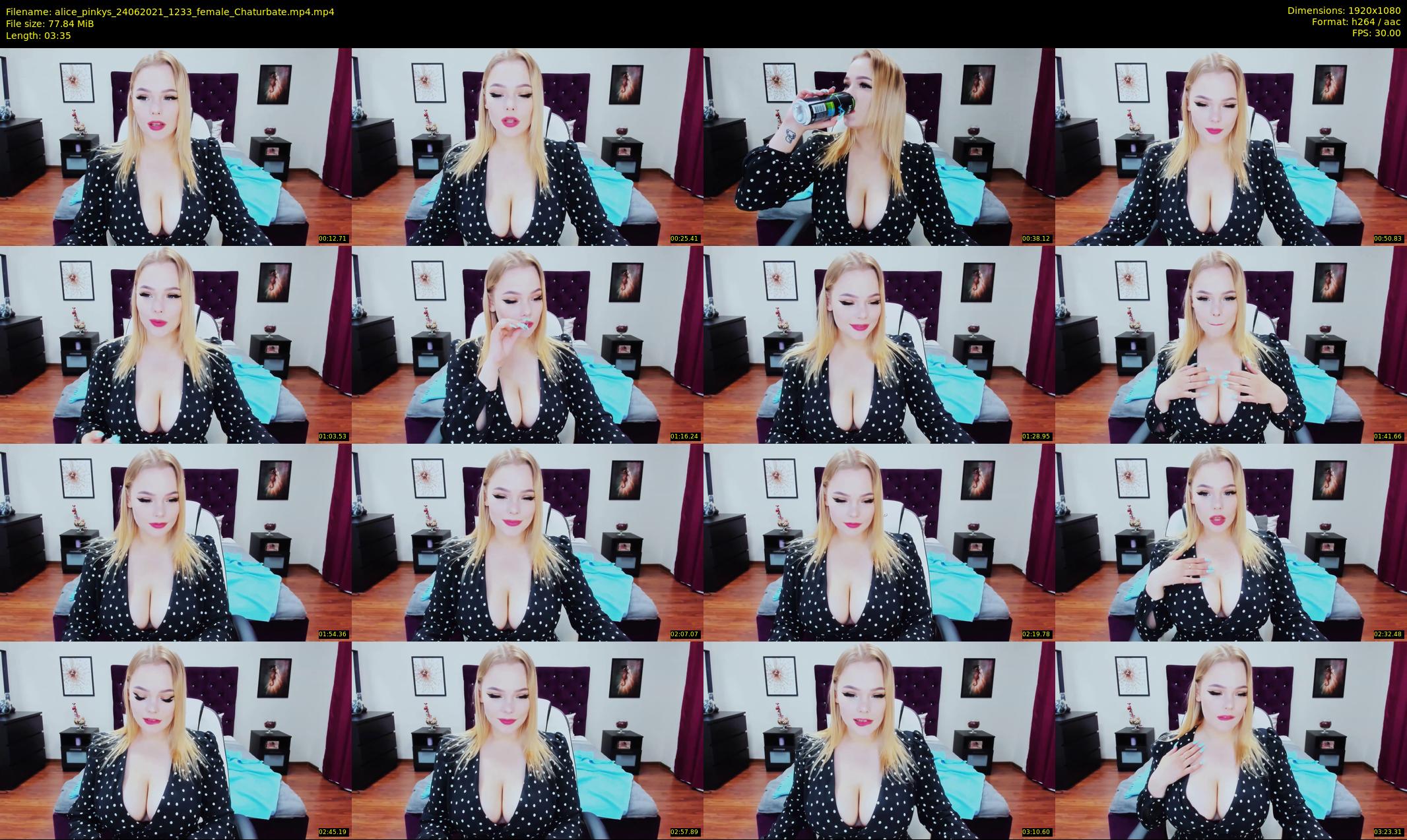 alice_pinkys — 4 minute Chaturbate female cam show recording, 1080p, Jun 24, 2021