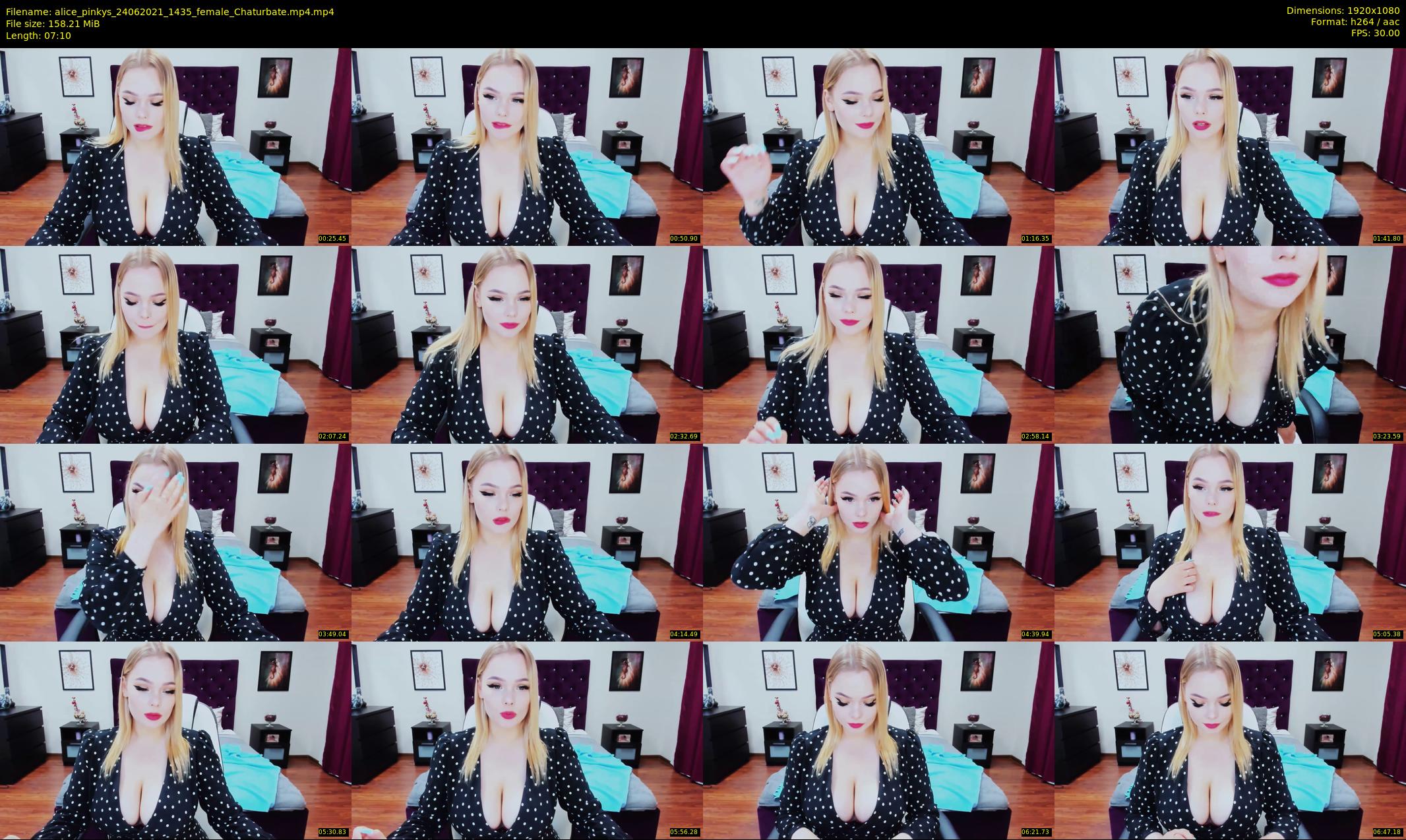 alice_pinkys — 8 minute Chaturbate female cam show recording, 1080p, Jun 24, 2021