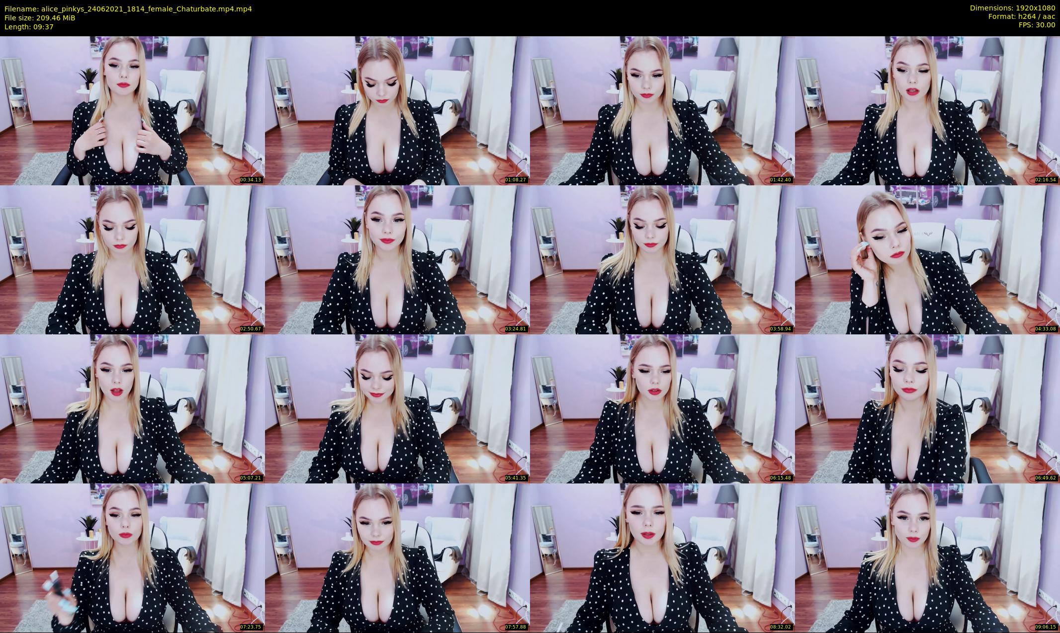 alice_pinkys — 10 minute Chaturbate female cam show recording, 1080p, Jun 24, 2021