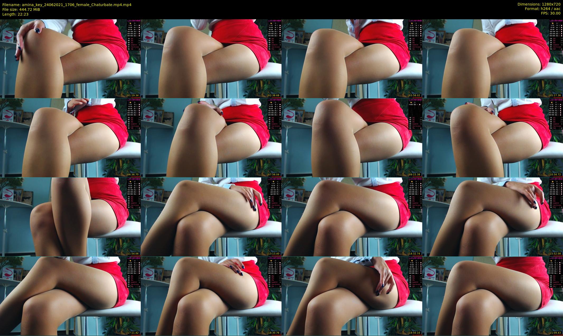 amina_key — 23 minute Chaturbate female cam show recording, 720p, Jun 24, 2021