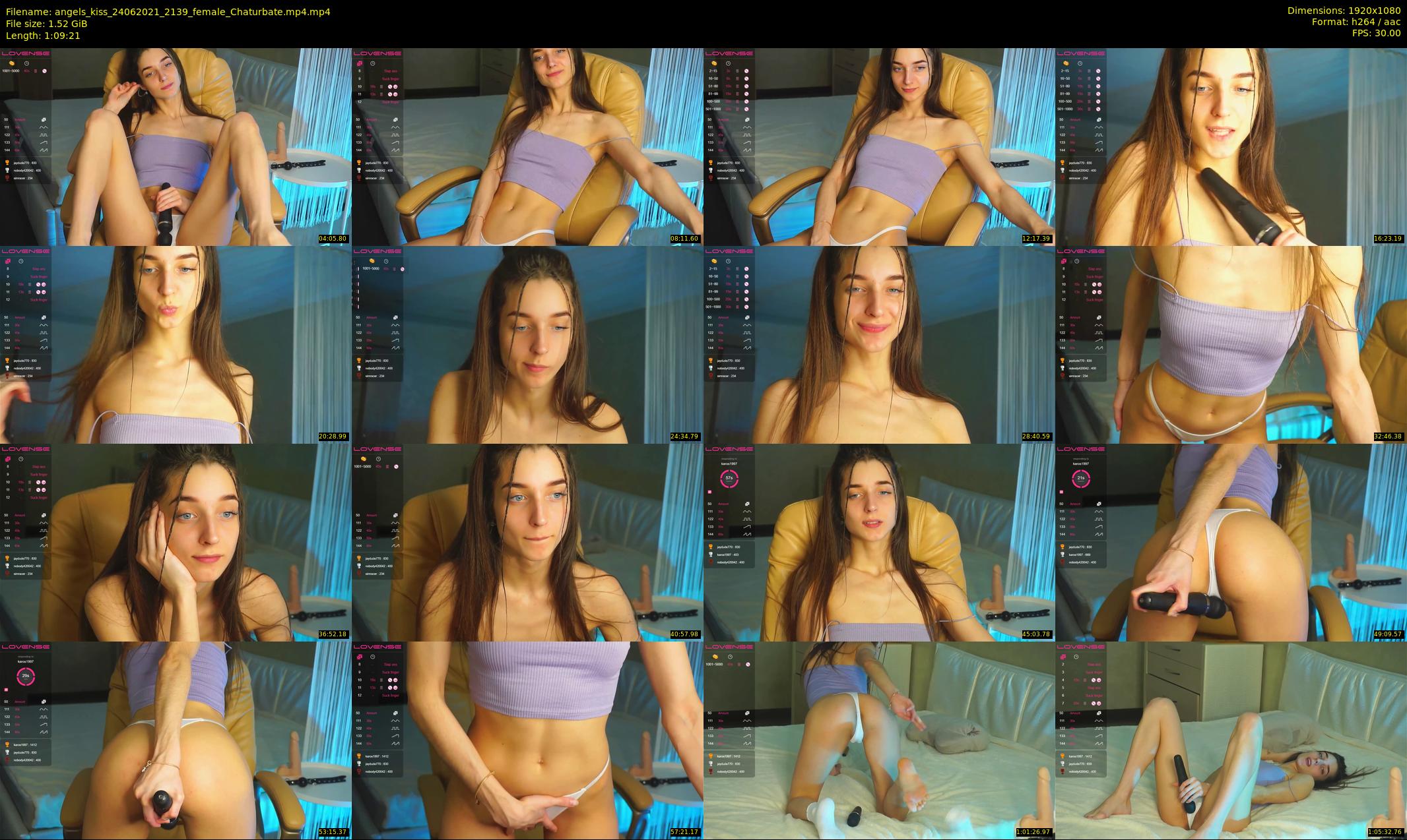 angels_kiss — 70 minute Chaturbate female cam show recording, 1080p, Jun 24, 2021