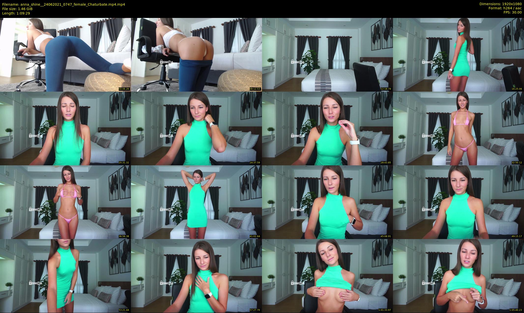 anna_shine_ — 70 minute Chaturbate female cam show recording, 1080p, Jun 24, 2021