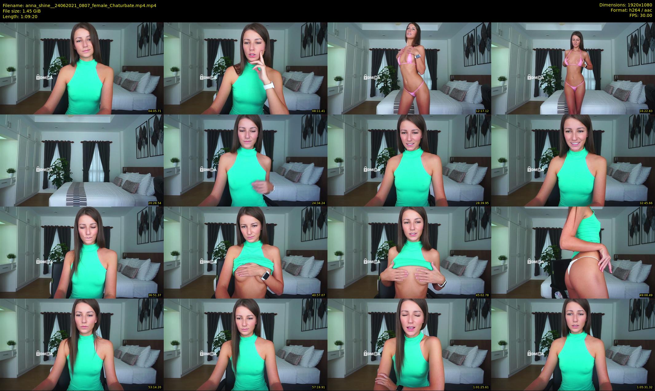 anna_shine_ — 70 minute Chaturbate female cam show recording, 1080p, Jun 24, 2021