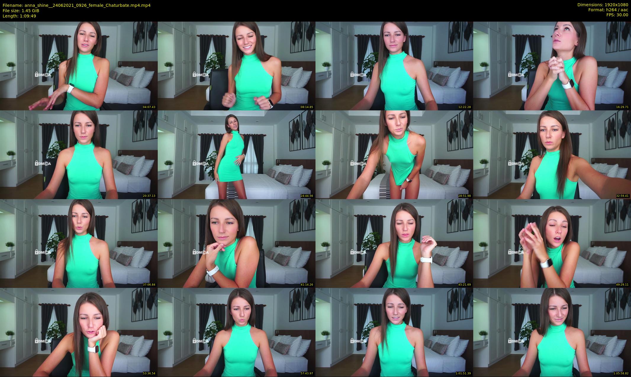 anna_shine_ — 70 minute Chaturbate female cam show recording, 1080p, Jun 24, 2021
