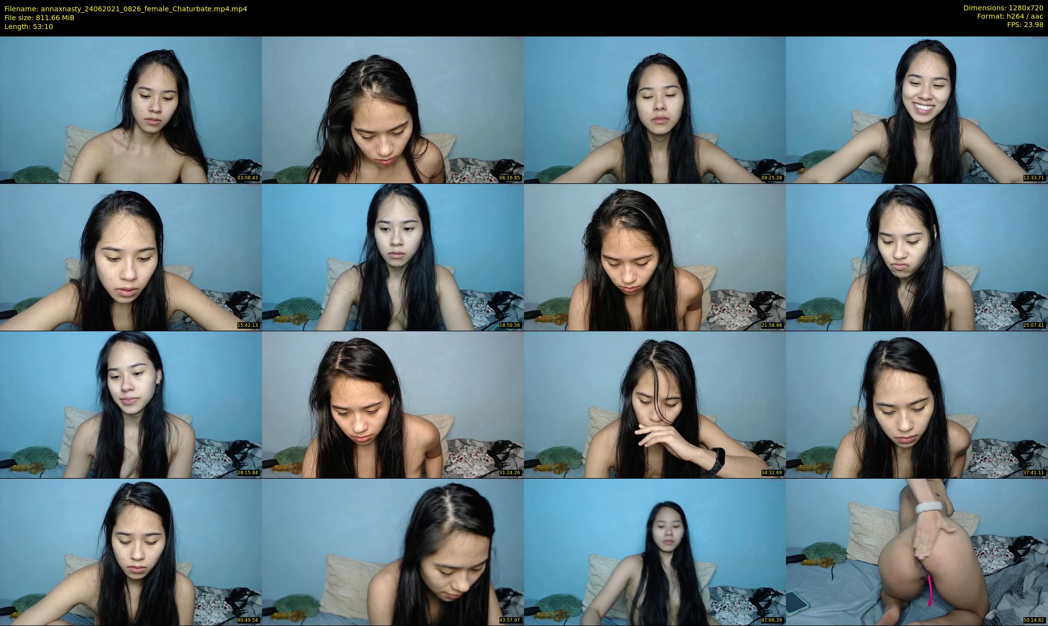 annaxnasty — 54 minute Chaturbate female cam show recording, 720p, Jun 24, 2021