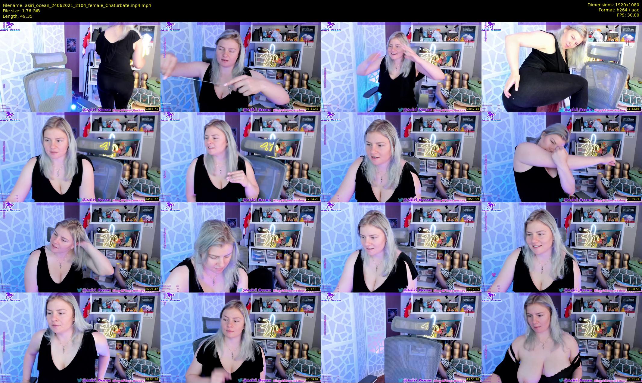 asiri_ocean — 50 minute Chaturbate female cam show recording, 1080p, Jun 24, 2021