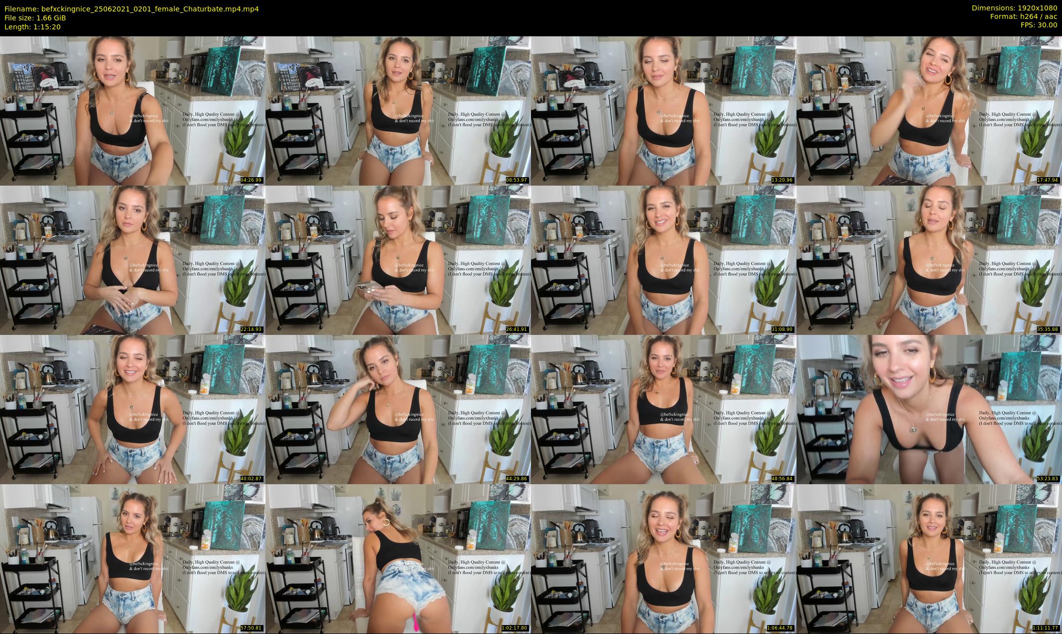 befxckingnice — 76 minute Chaturbate female cam show recording, 1080p, Jun 25, 2021