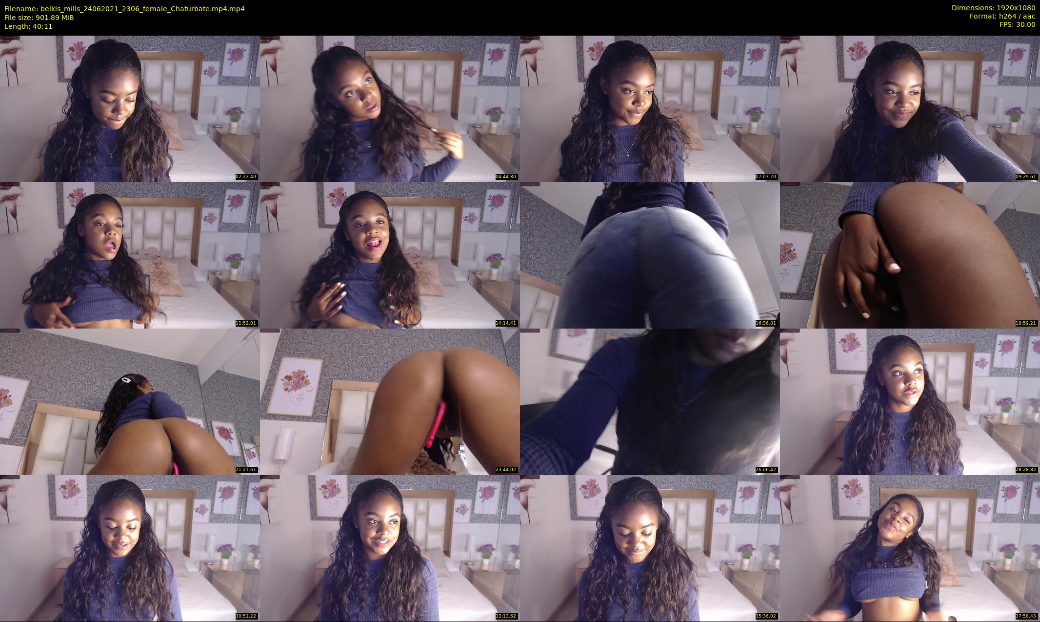 belkis_mills — 41 minute Chaturbate female cam show recording, 1080p, Jun 24, 2021