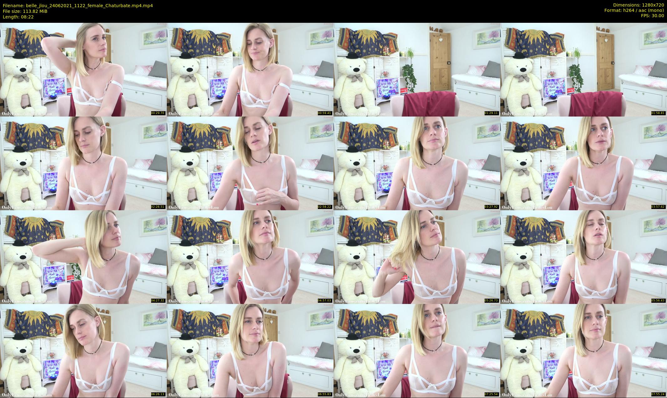 belle_jlou — 9 minute Chaturbate female cam show recording, 720p, Jun 24, 2021