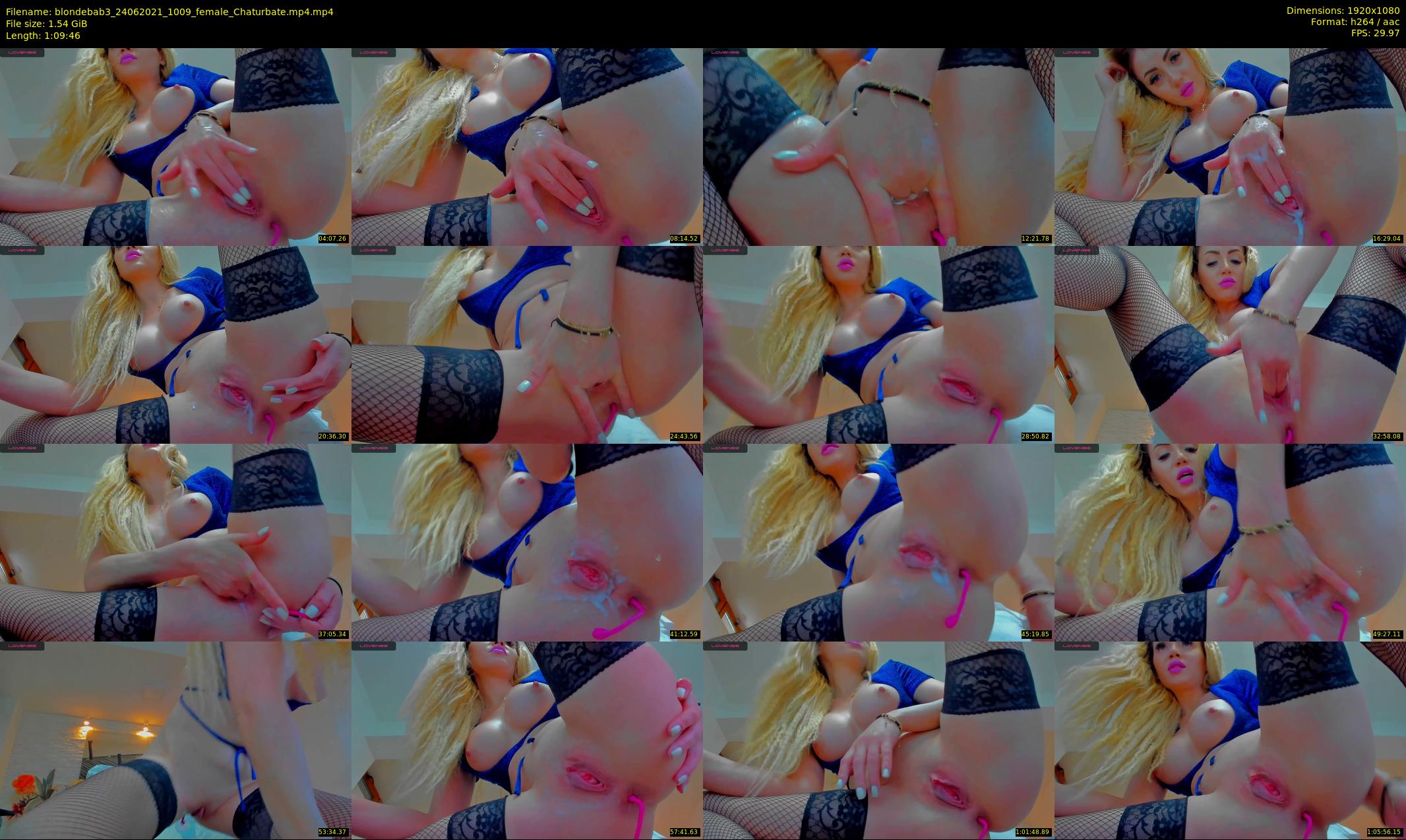 blondebab3 — 70 minute Chaturbate female cam show recording, 1080p, Jun 24, 2021