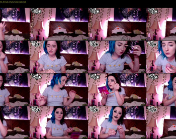 blueasfuck — 58 minute Chaturbate female cam show recording, 720p, Jun 24, 2021