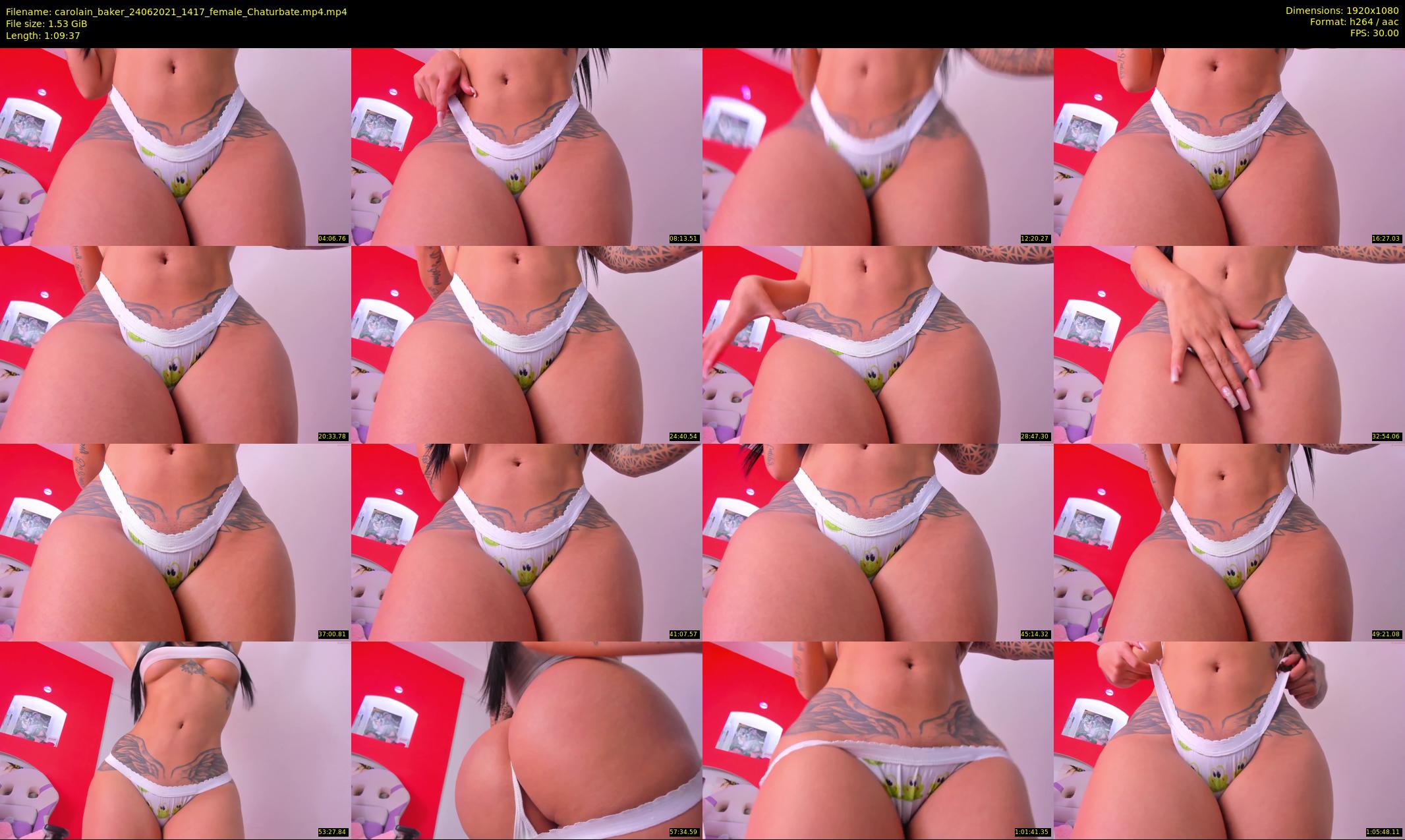 carolain_baker — 70 minute Chaturbate female cam show recording, 1080p, Jun 24, 2021
