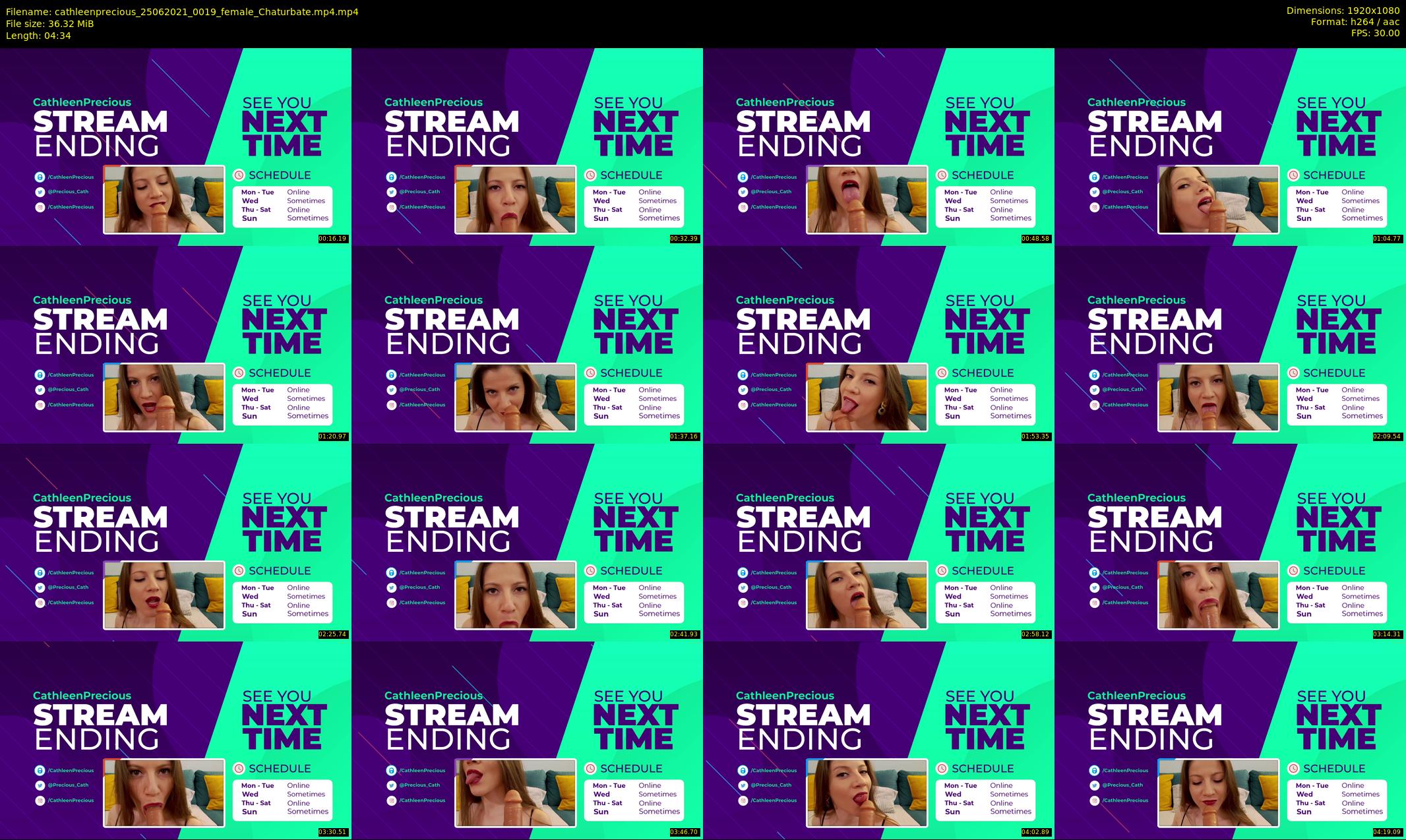 cathleenprecious — 5 minute Chaturbate female cam show recording, 1080p, Jun 25, 2021