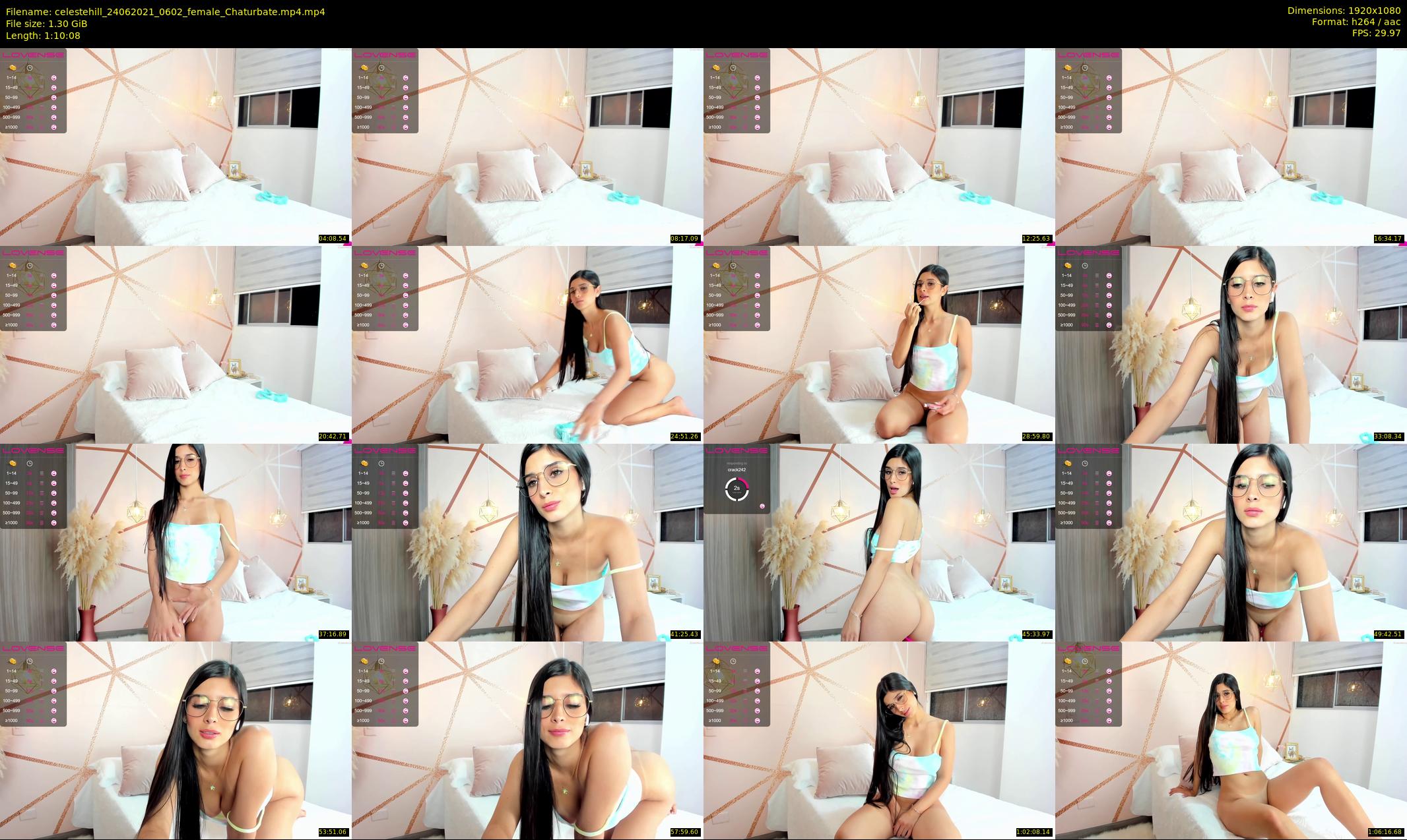 celestehill — 71 minute Chaturbate female cam show recording, 1080p, Jun 24, 2021