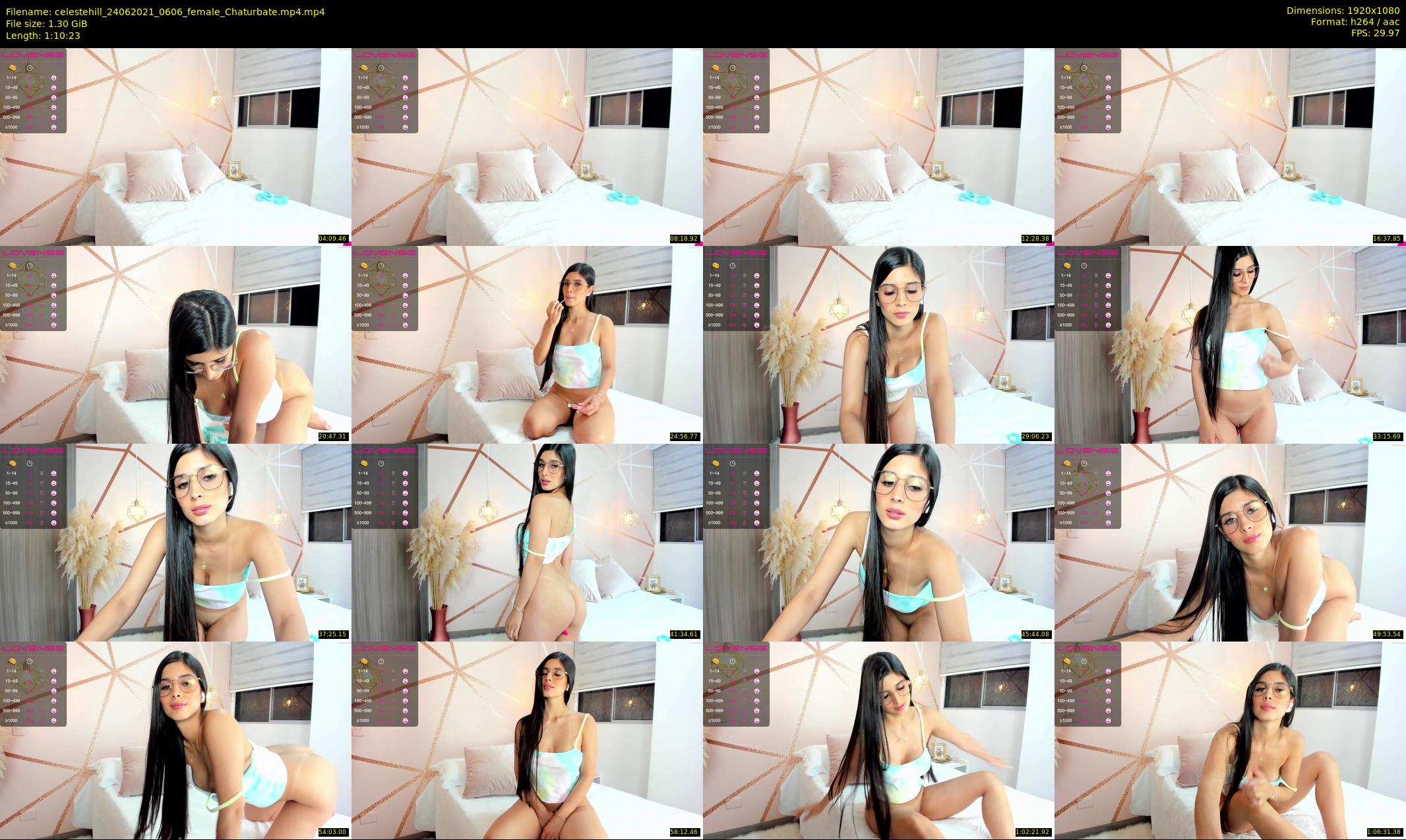 celestehill — 71 minute Chaturbate female cam show recording, 1080p, Jun 24, 2021
