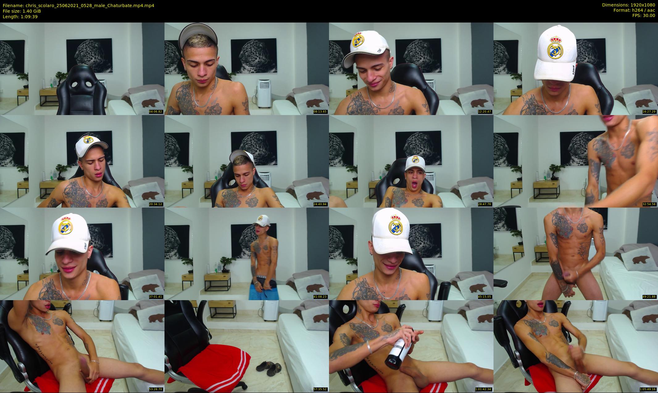 chris_scolaro — 70 minute Chaturbate male cam show recording, 1080p, Jun 25, 2021
