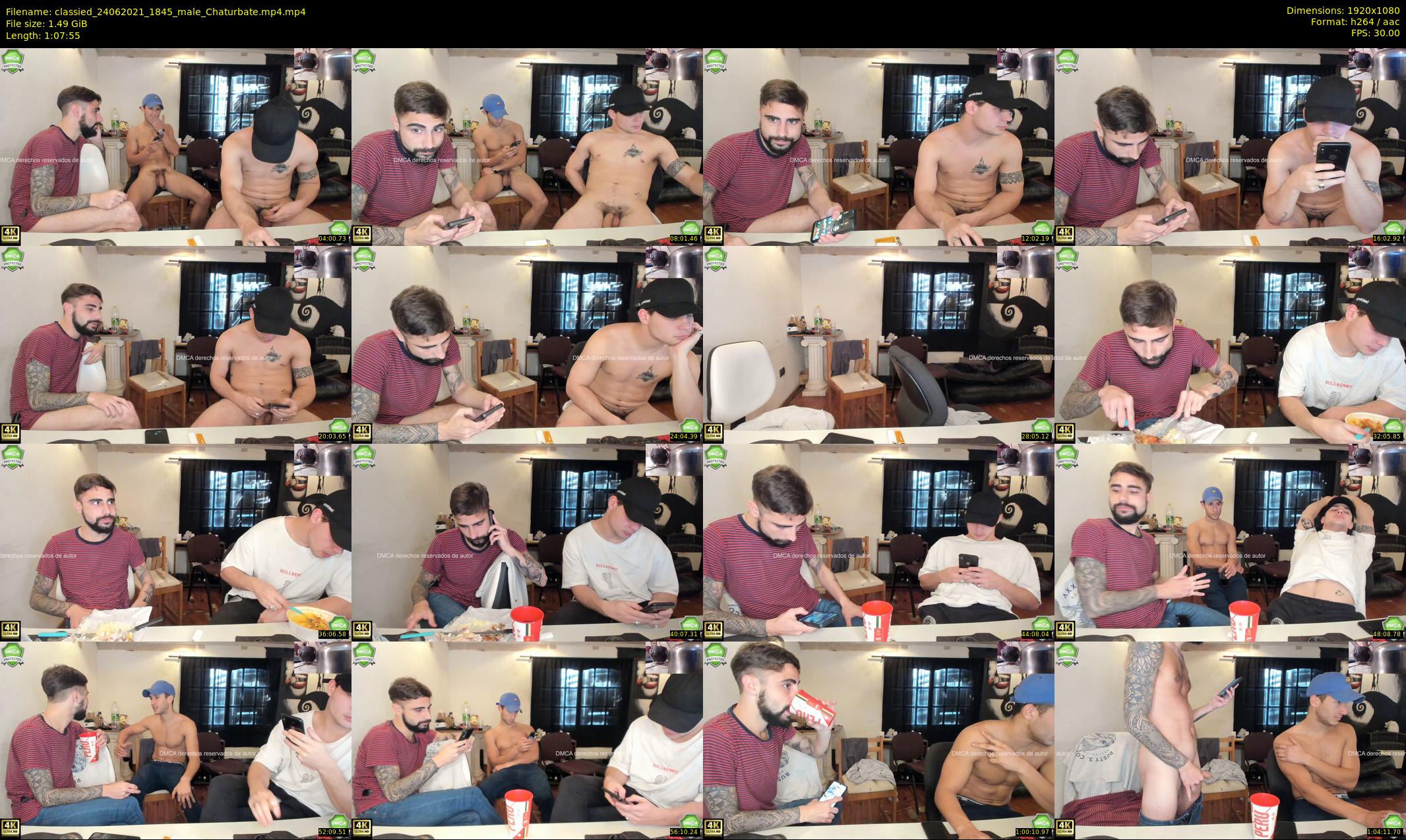 classied — 68 minute Chaturbate male cam show recording, 1080p, Jun 24, 2021