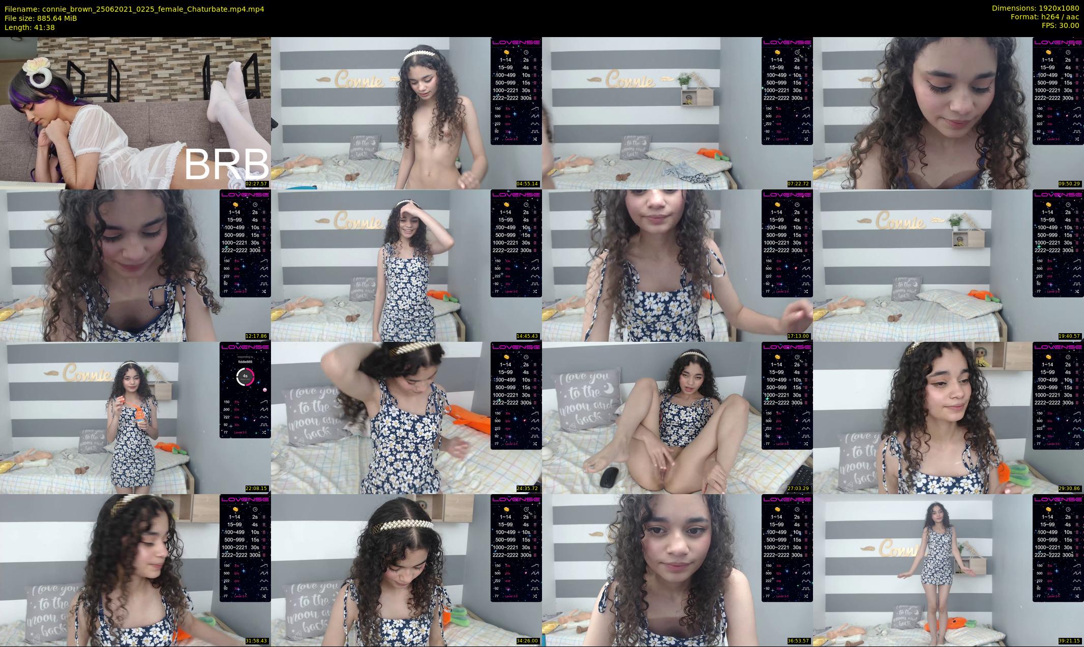 connie_brown — 42 minute Chaturbate female cam show recording, 1080p, Jun 25, 2021