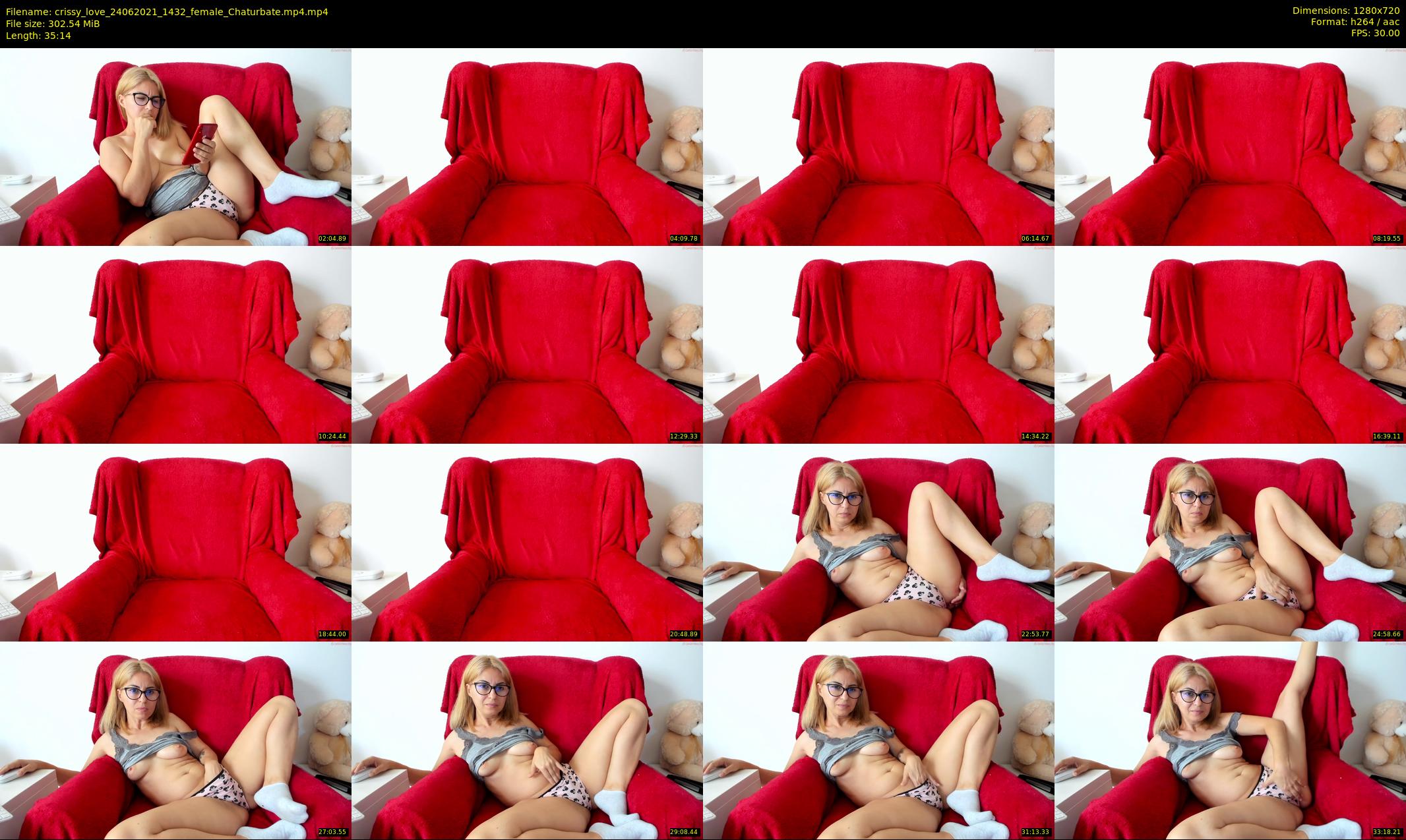 crissy_love — 36 minute Chaturbate female cam show recording, 720p, Jun 24, 2021