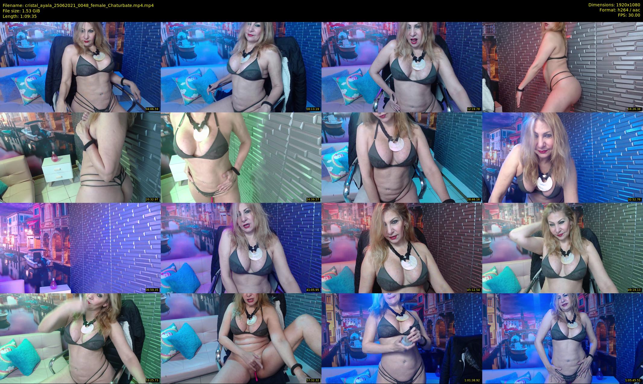 cristal_ayala — 70 minute Chaturbate female cam show recording, 1080p, Jun 25, 2021