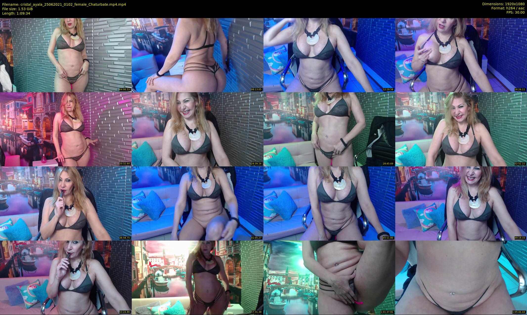 cristal_ayala — 70 minute Chaturbate female cam show recording, 1080p, Jun 25, 2021